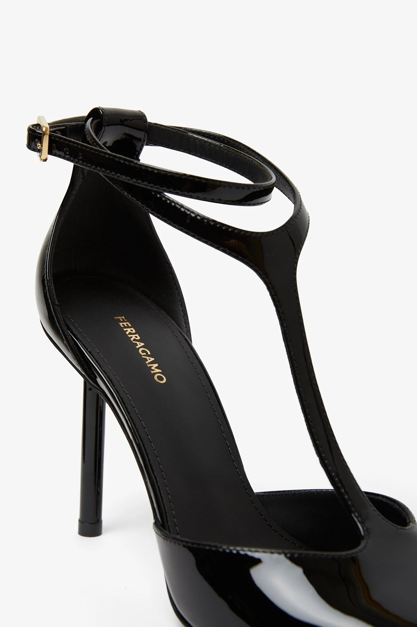 Lysandra 95 black patent pumps - Image 5