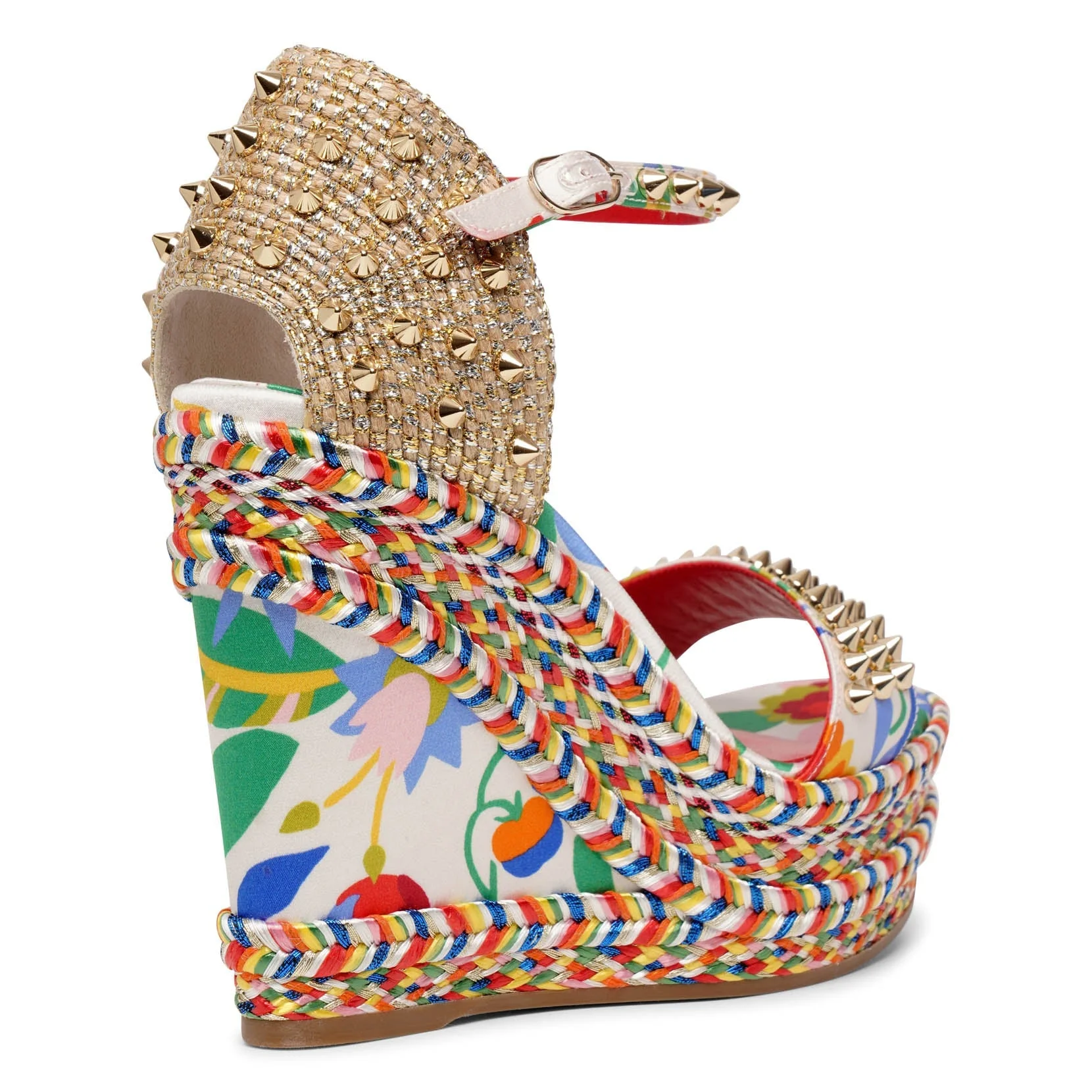 Madmonica multi espadrille wedge sandals - Image 4