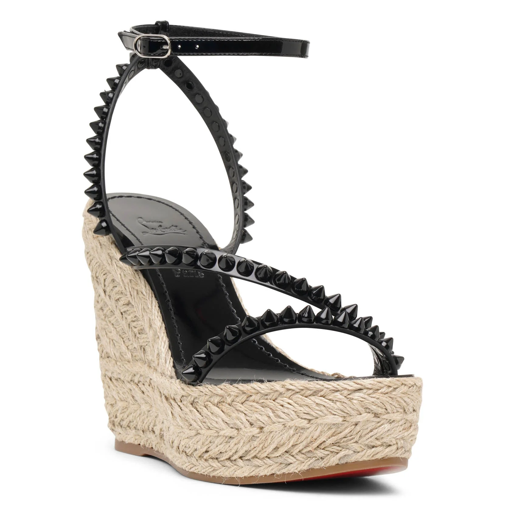 Mafaldina Zeppa 120 black espadrilles - Image 3