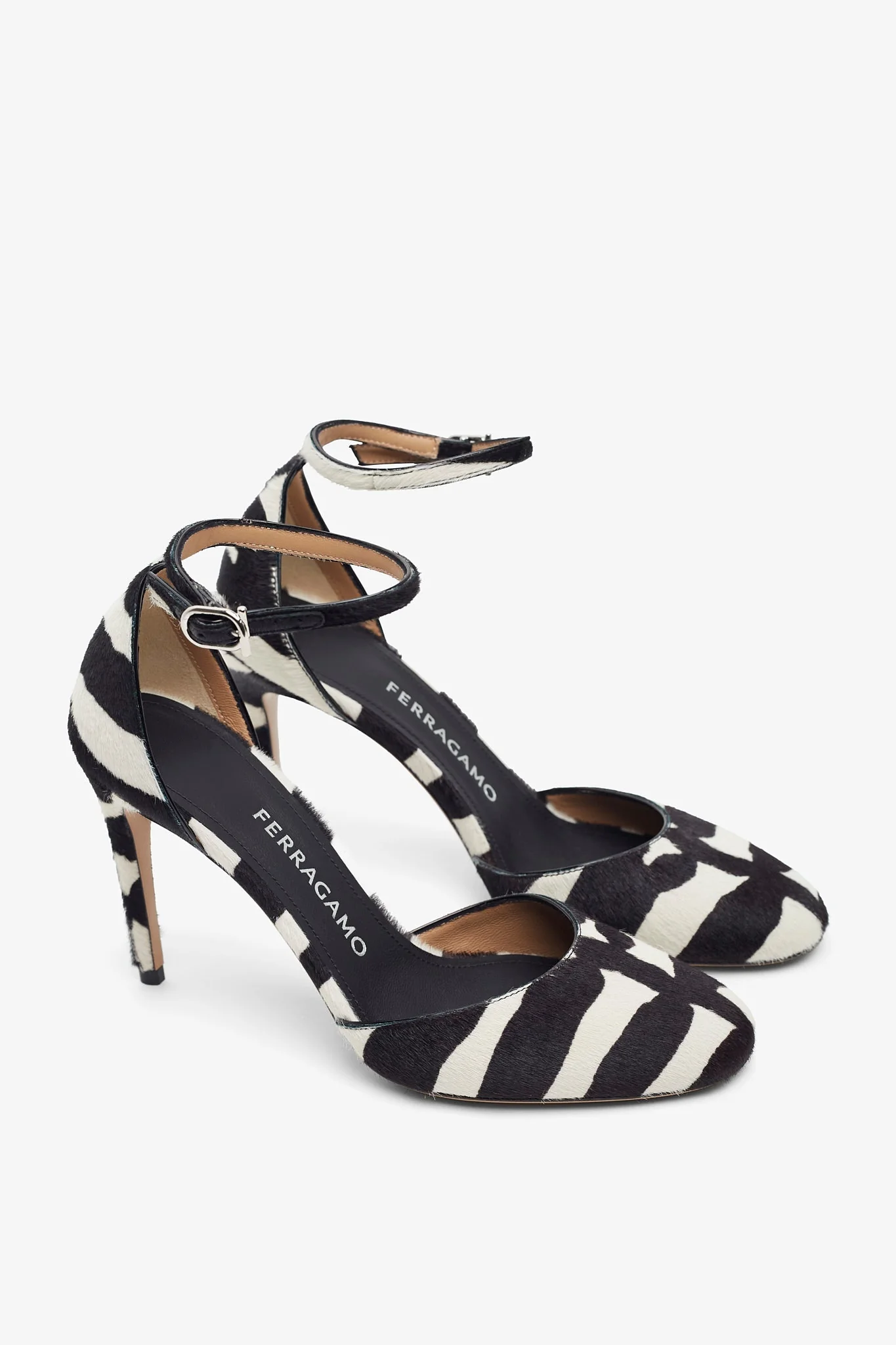 Maily 95 white and black sandals - Image 4