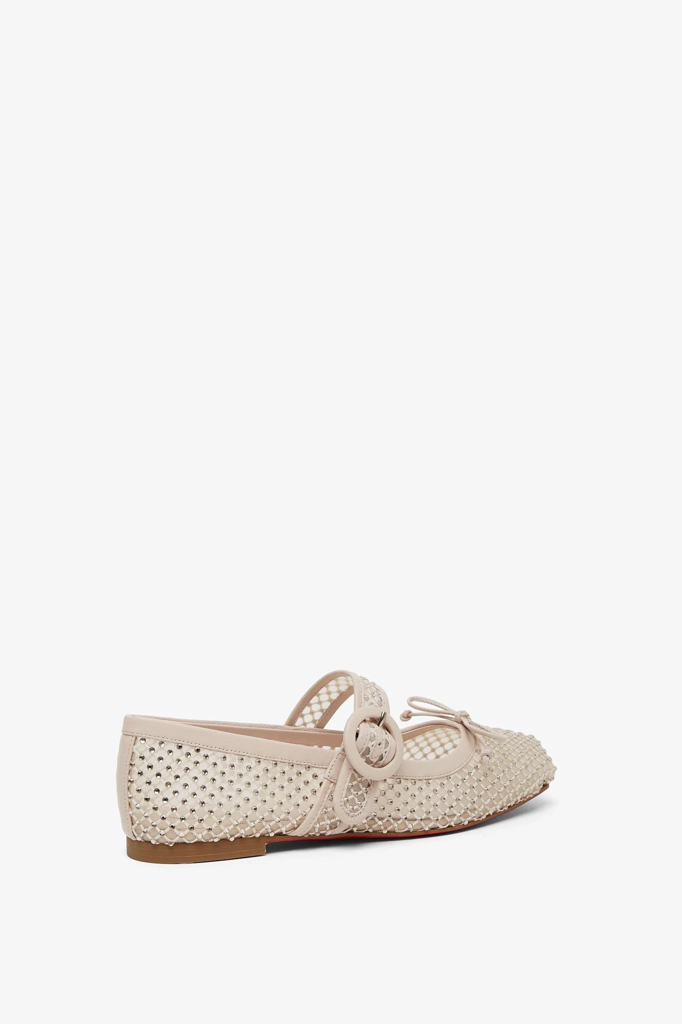 Mamastrapitina beige crystal ballerinas - Image 3