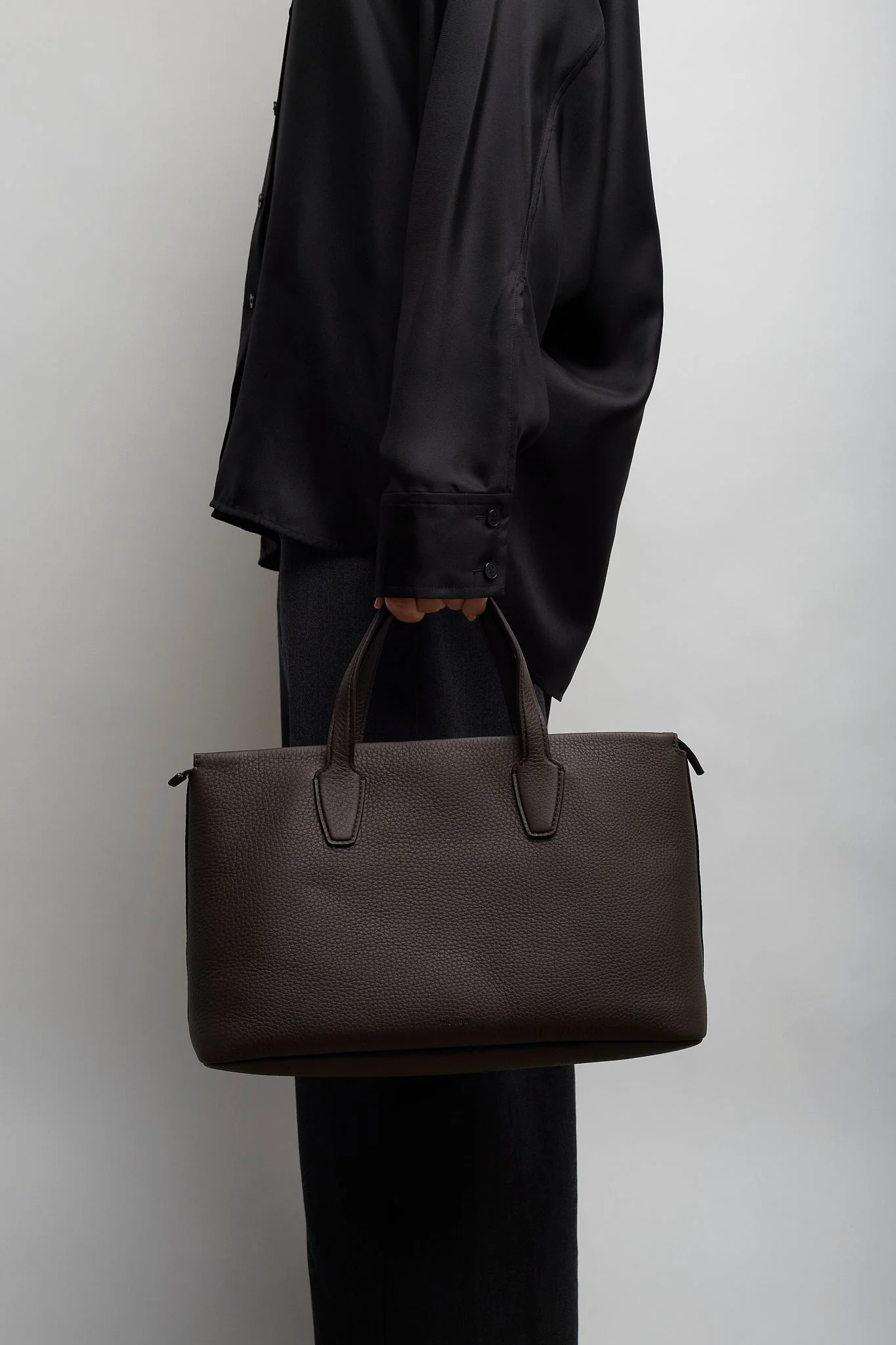 Marcel brown top handle bag - Image 2