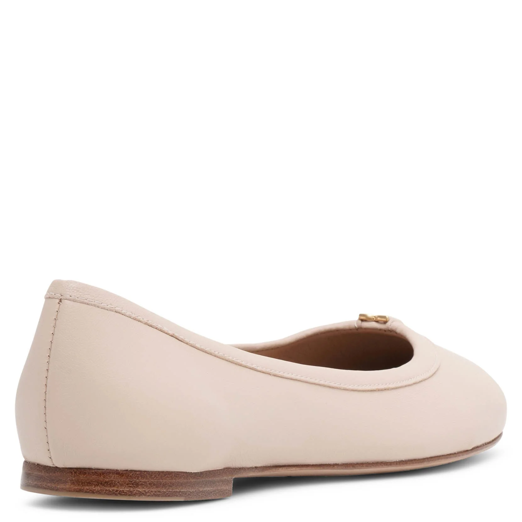 Marcie beige leather ballerinas - Image 4