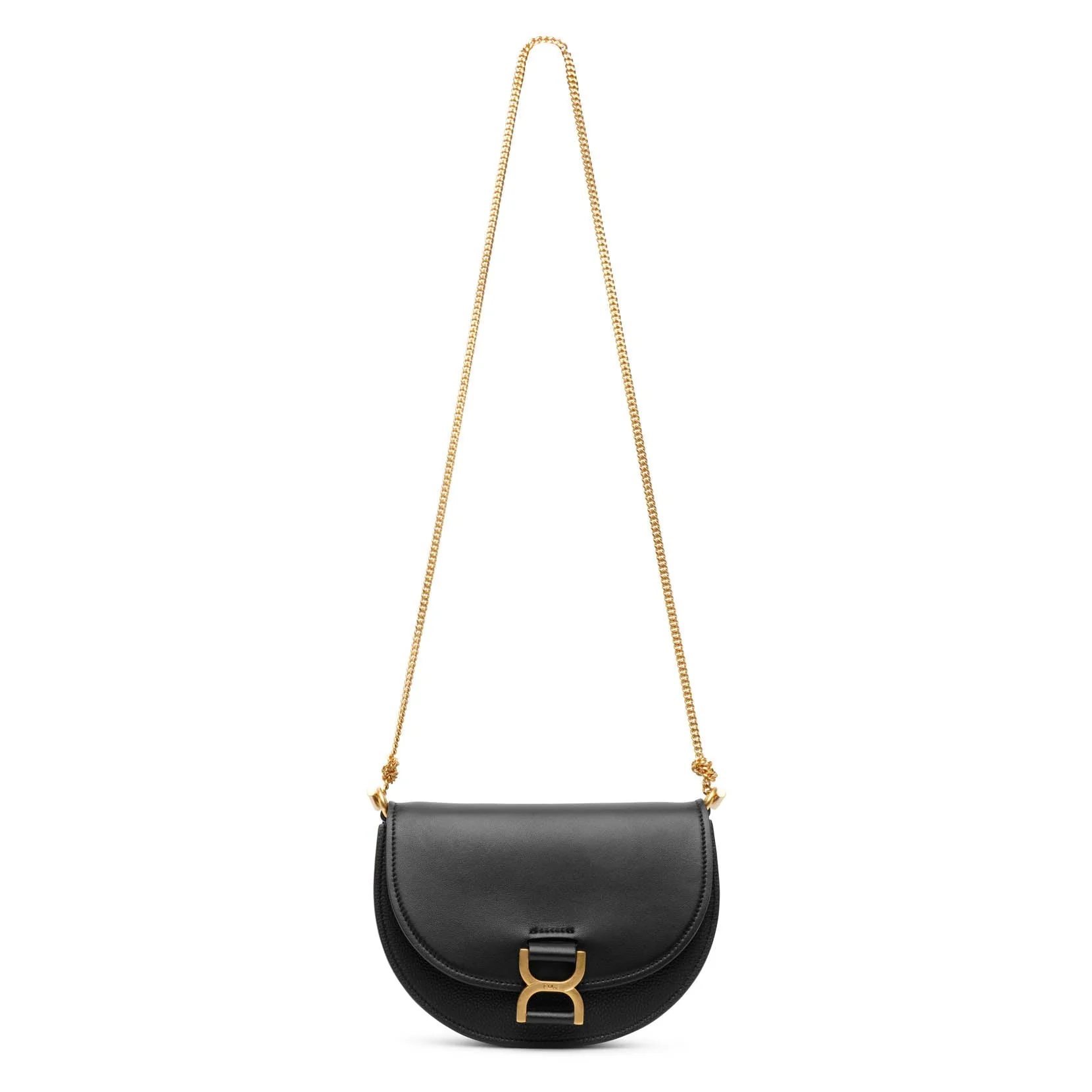 Marcie black leather crossbody bag - Image 5