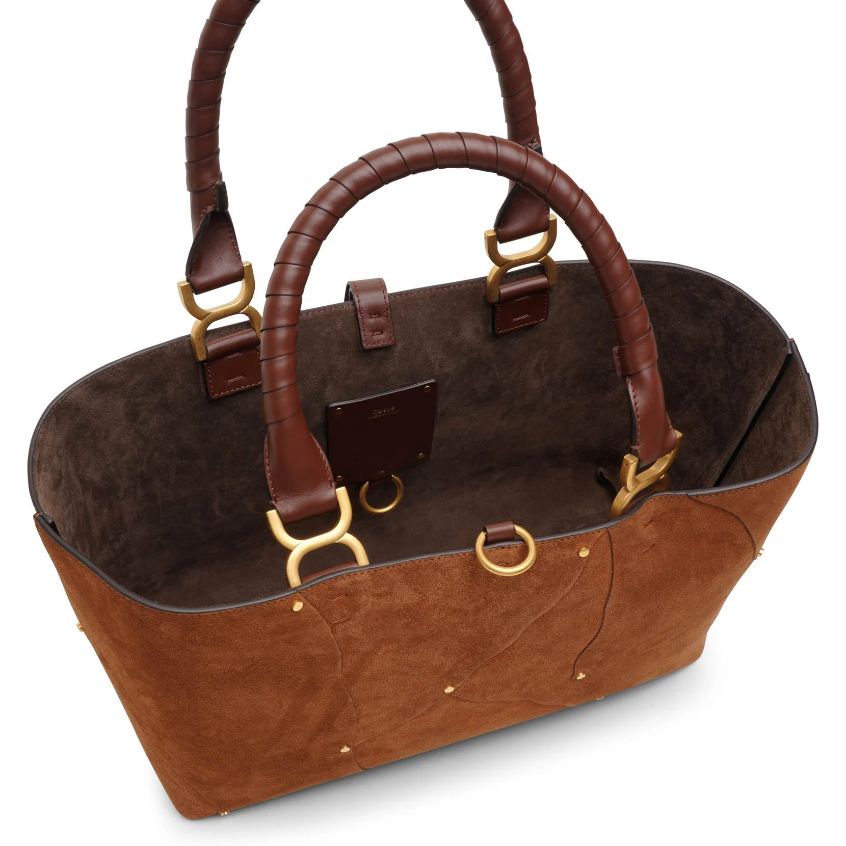 Marcie medium beige tote bag - Image 5