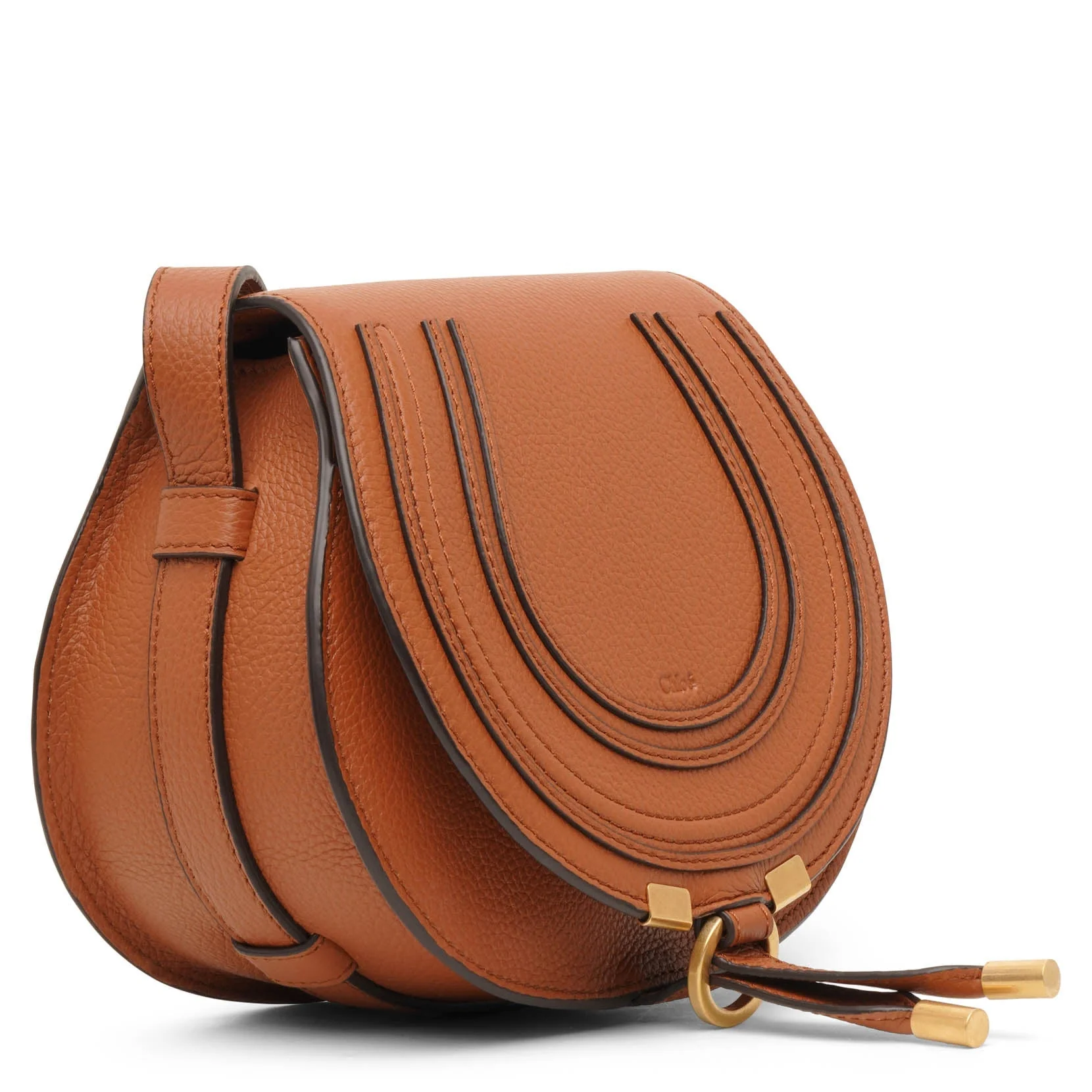 Marcie mini tan crossbody bag - Image 4