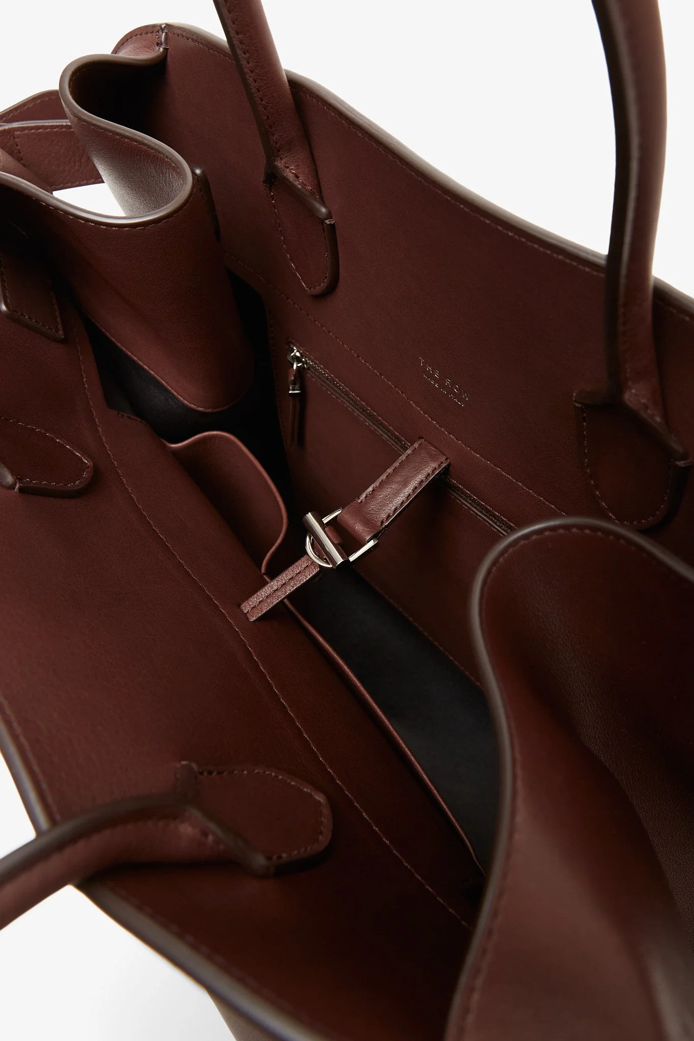 Margaux 17 dark brown saddle leather bag - Image 4