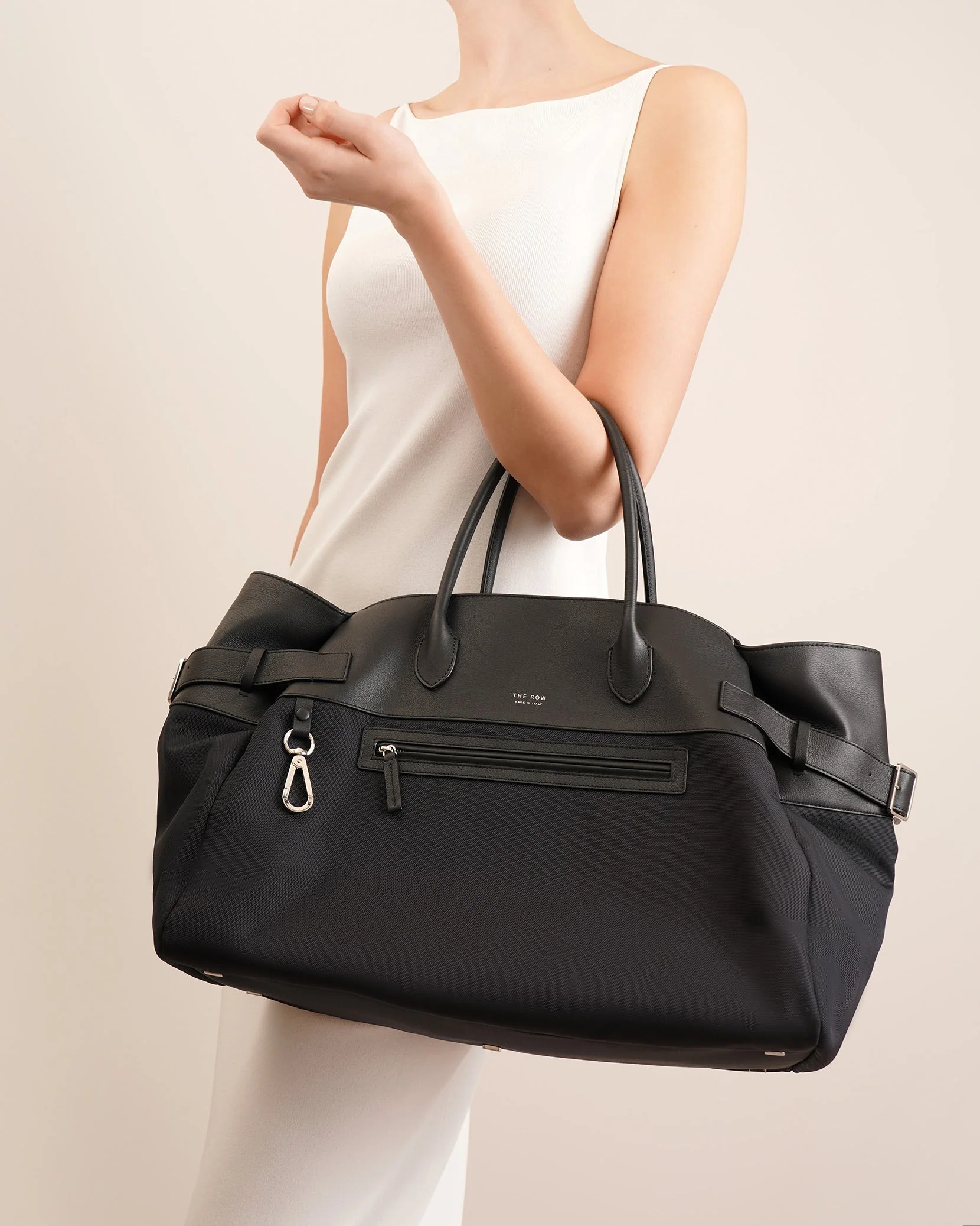 Margaux 17 inside out black nylon bag - Image 2