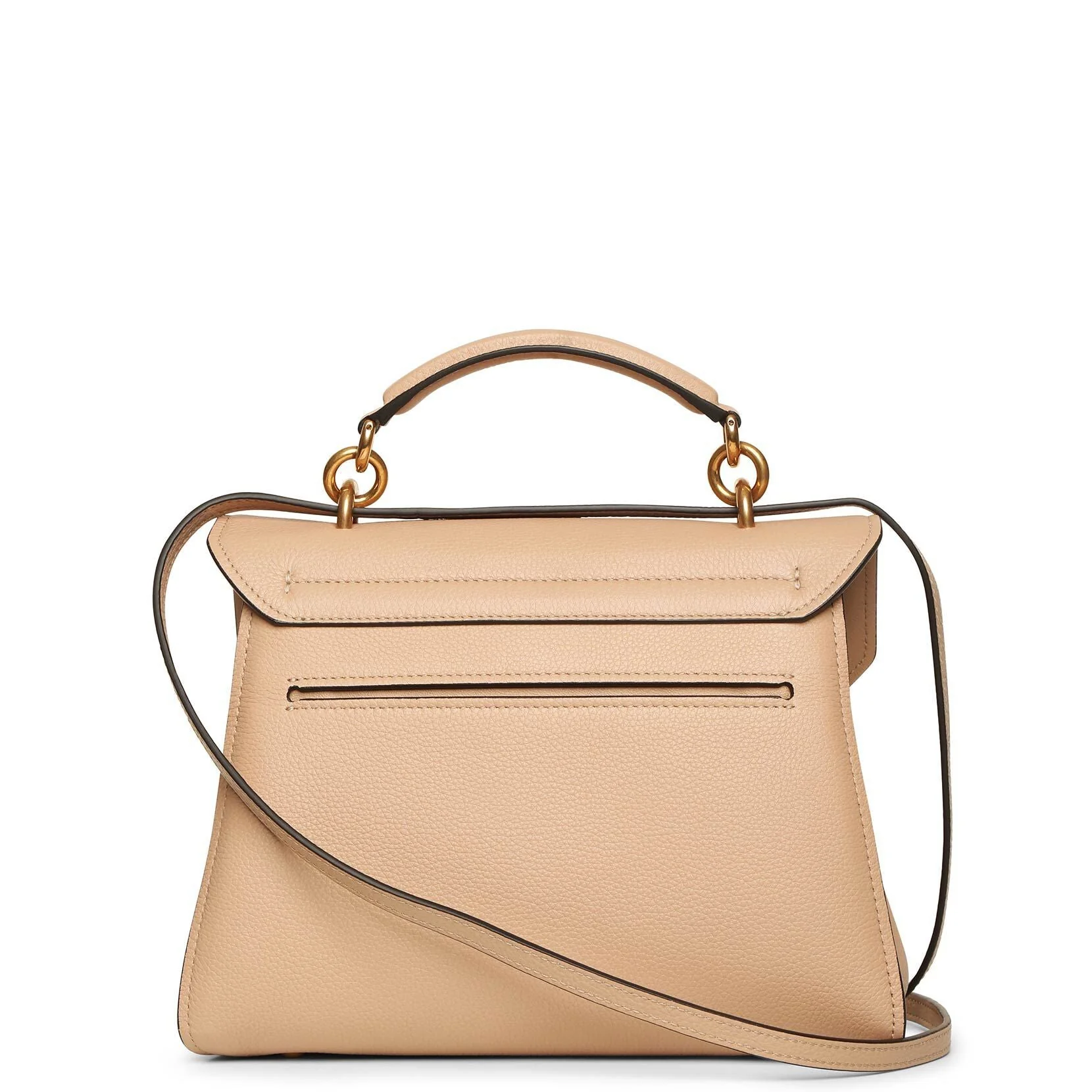 Margot Gancini top handle beige bag - Image 3