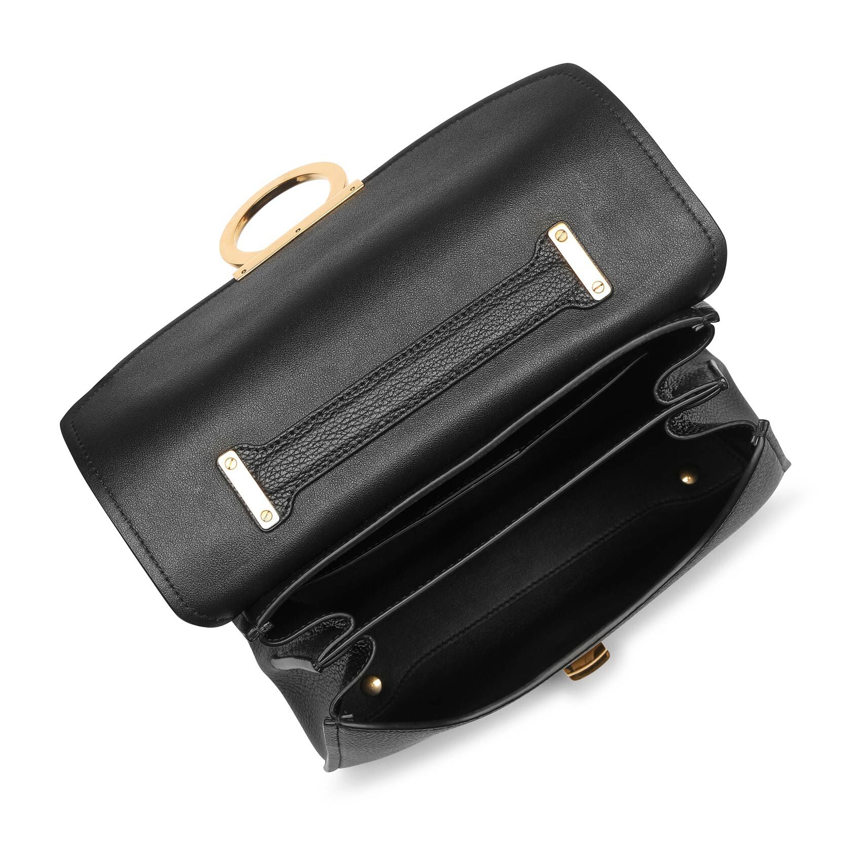 Margot Gancini top handle black bag - Image 4