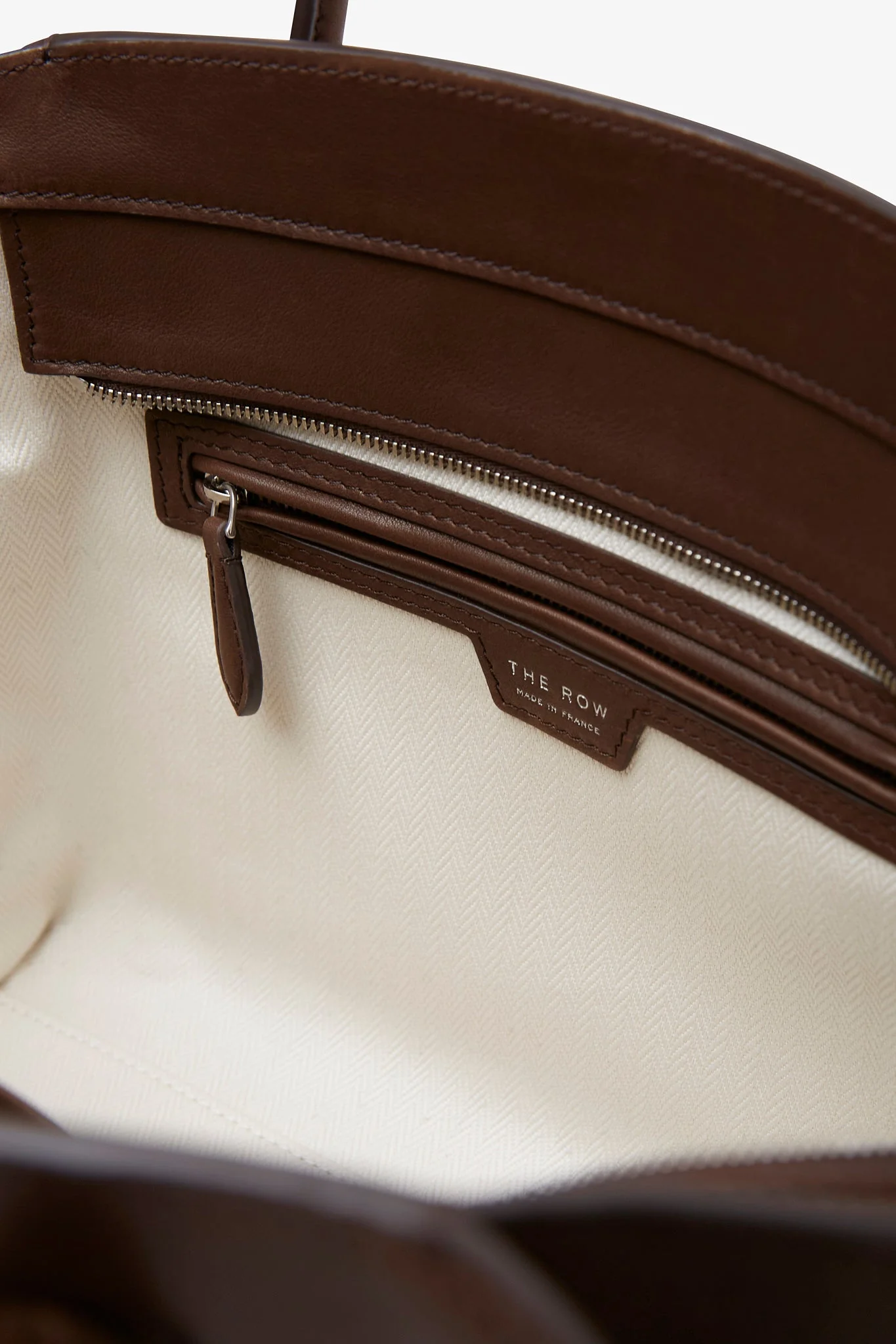 Marlo 12 dark brown tote bag - Image 4