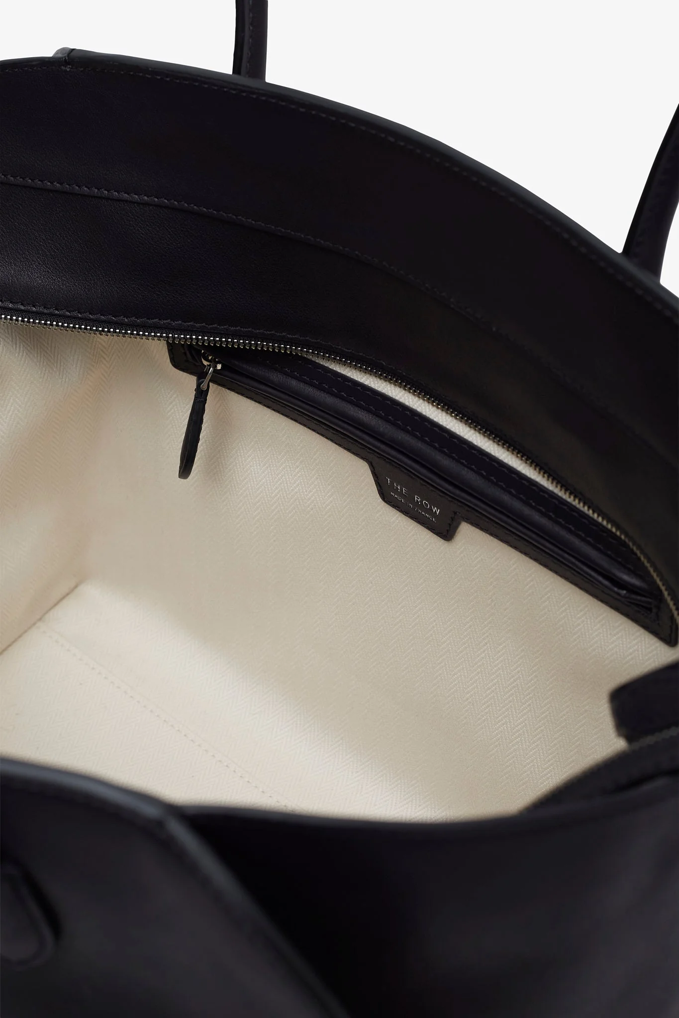 Marlo 14 black leather bag - Image 4