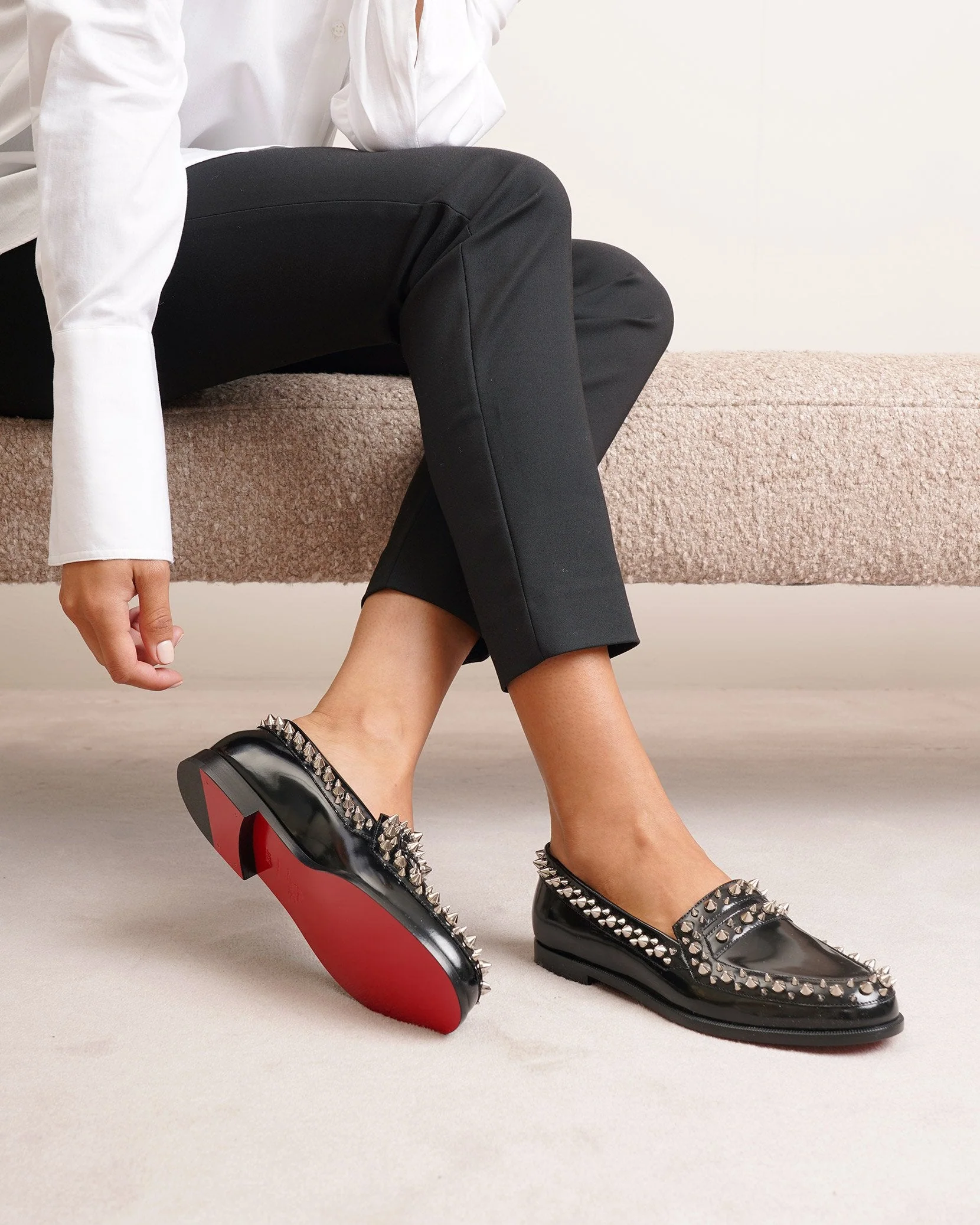 Mattia spikes donna loafers - Image 2