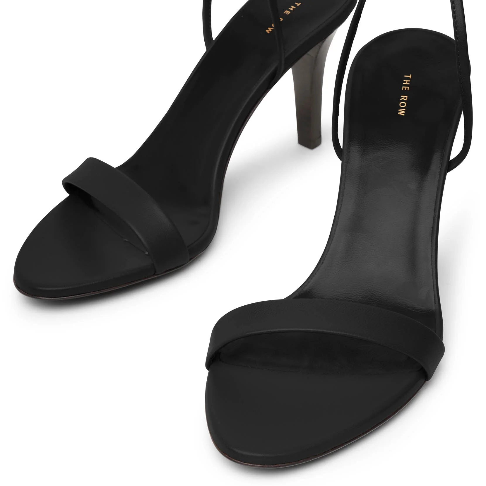 Maud black leather sandals - Image 5
