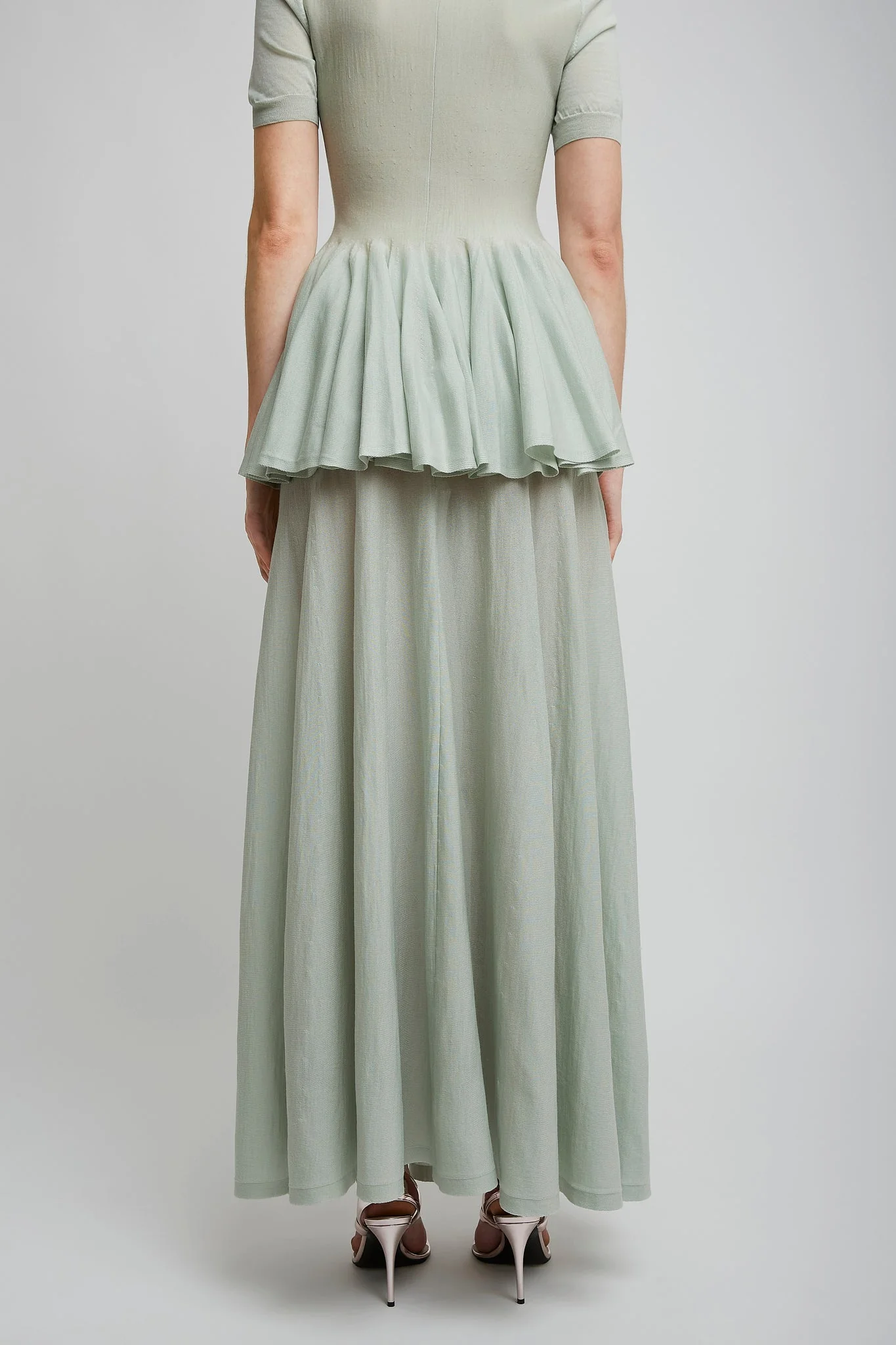 Maxi light blue skirt - Image 3