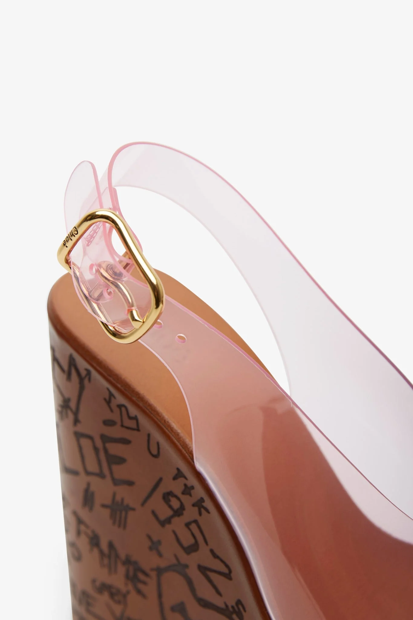 Maxime plexi pink sandals - Image 3