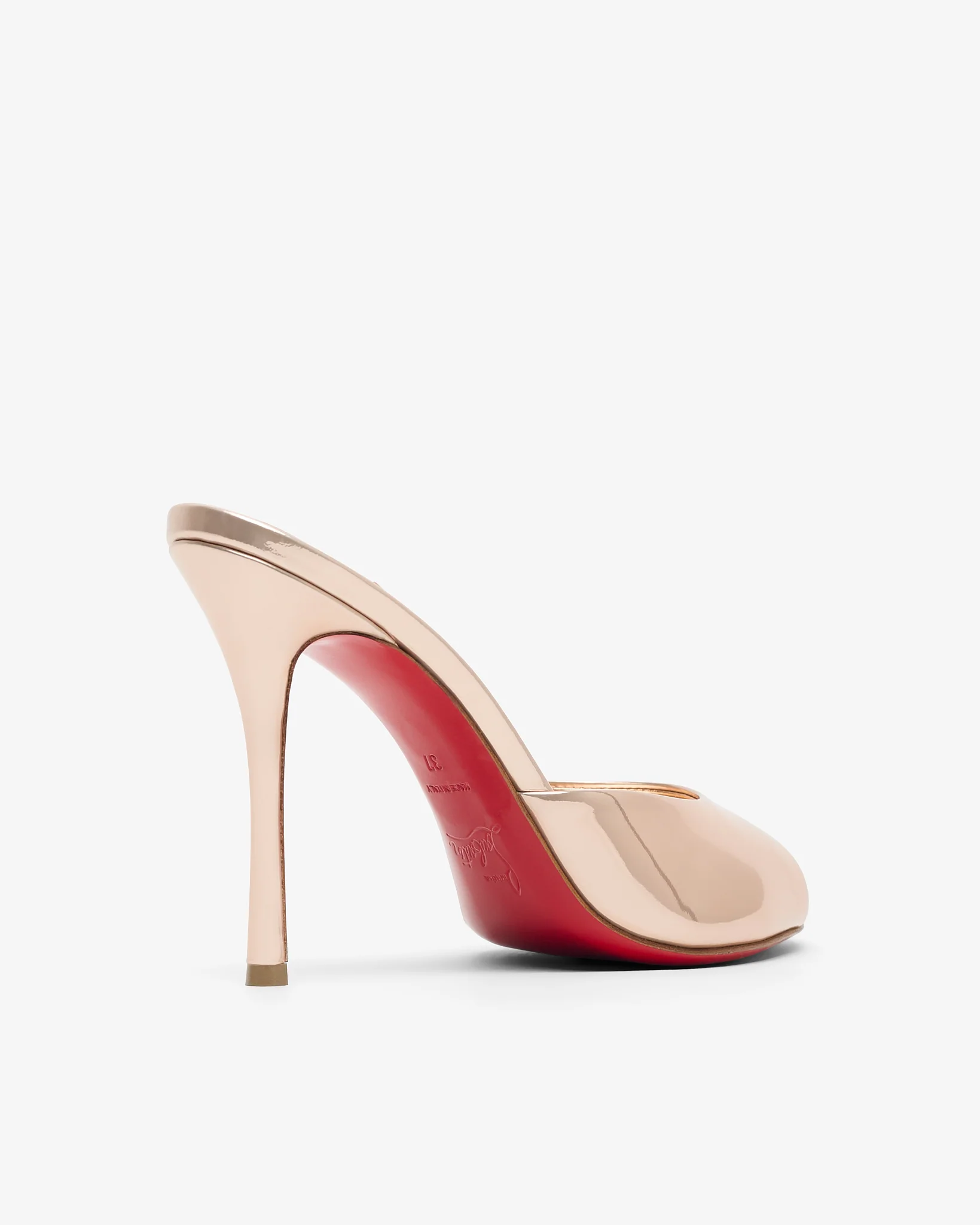 Me Dolly 100 pink metallic mules - Image 2