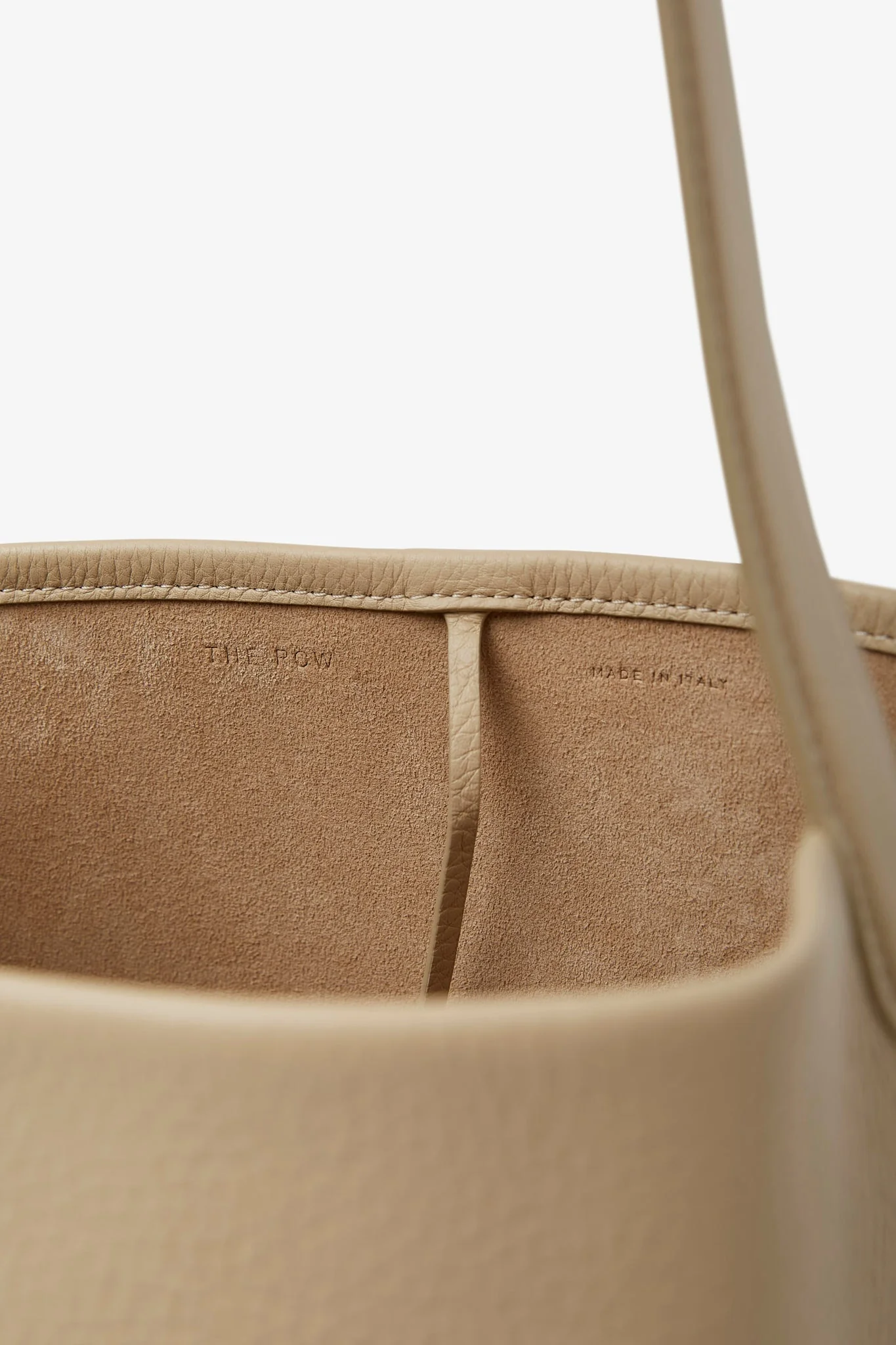 Medium N/S Park beige tote bag - Image 4