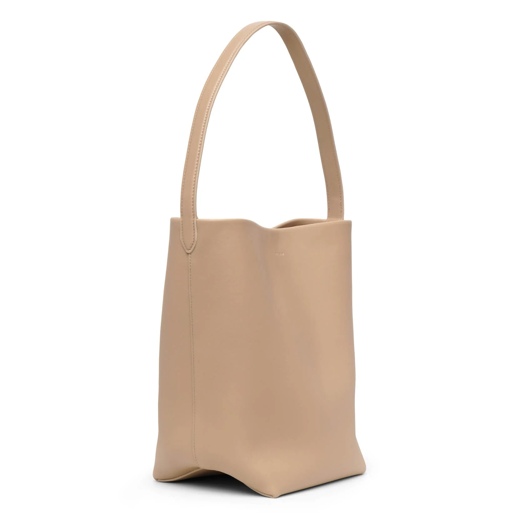 Medium N/S Park light beige tote bag - Image 3