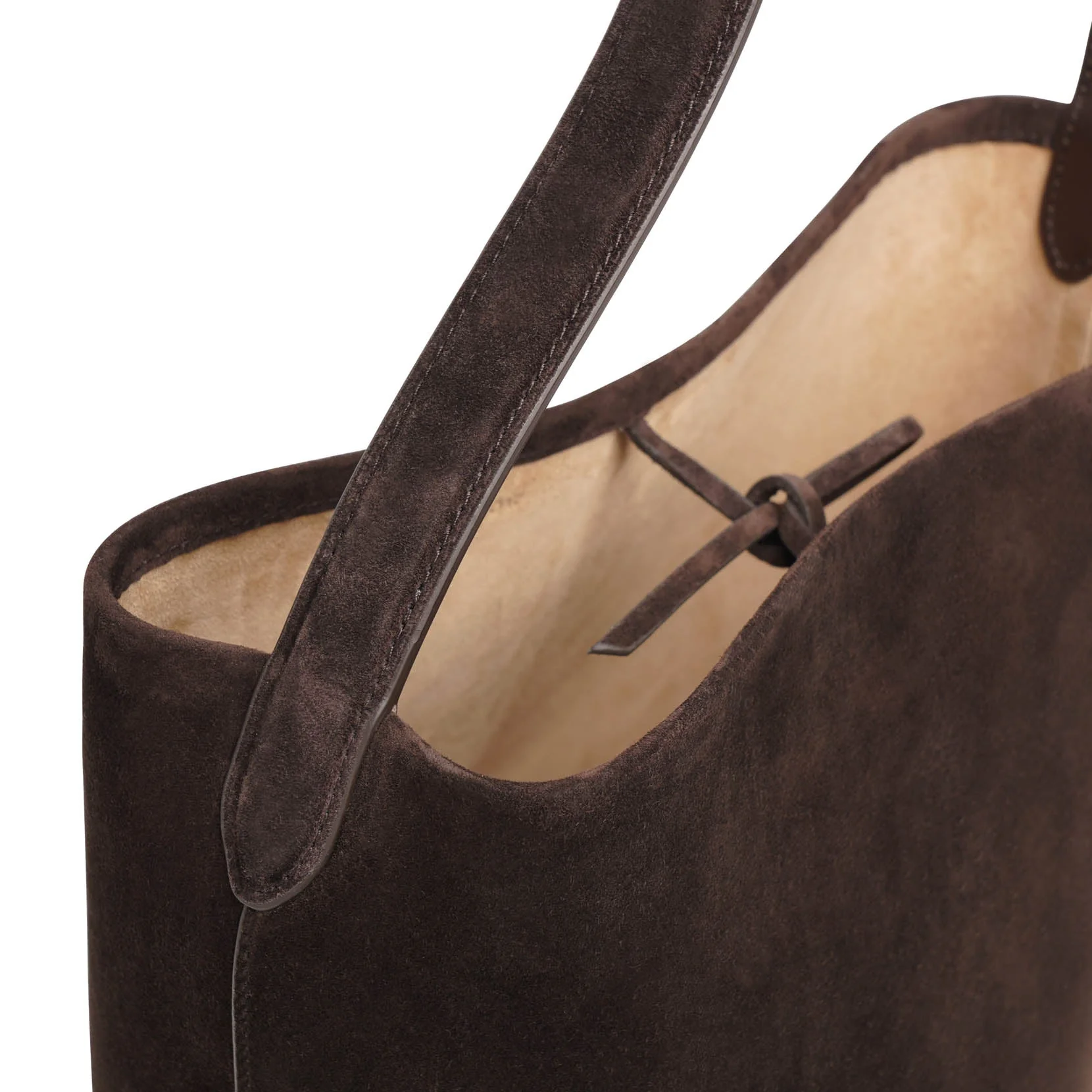 Medium N/S Park suede tote bag - Image 5