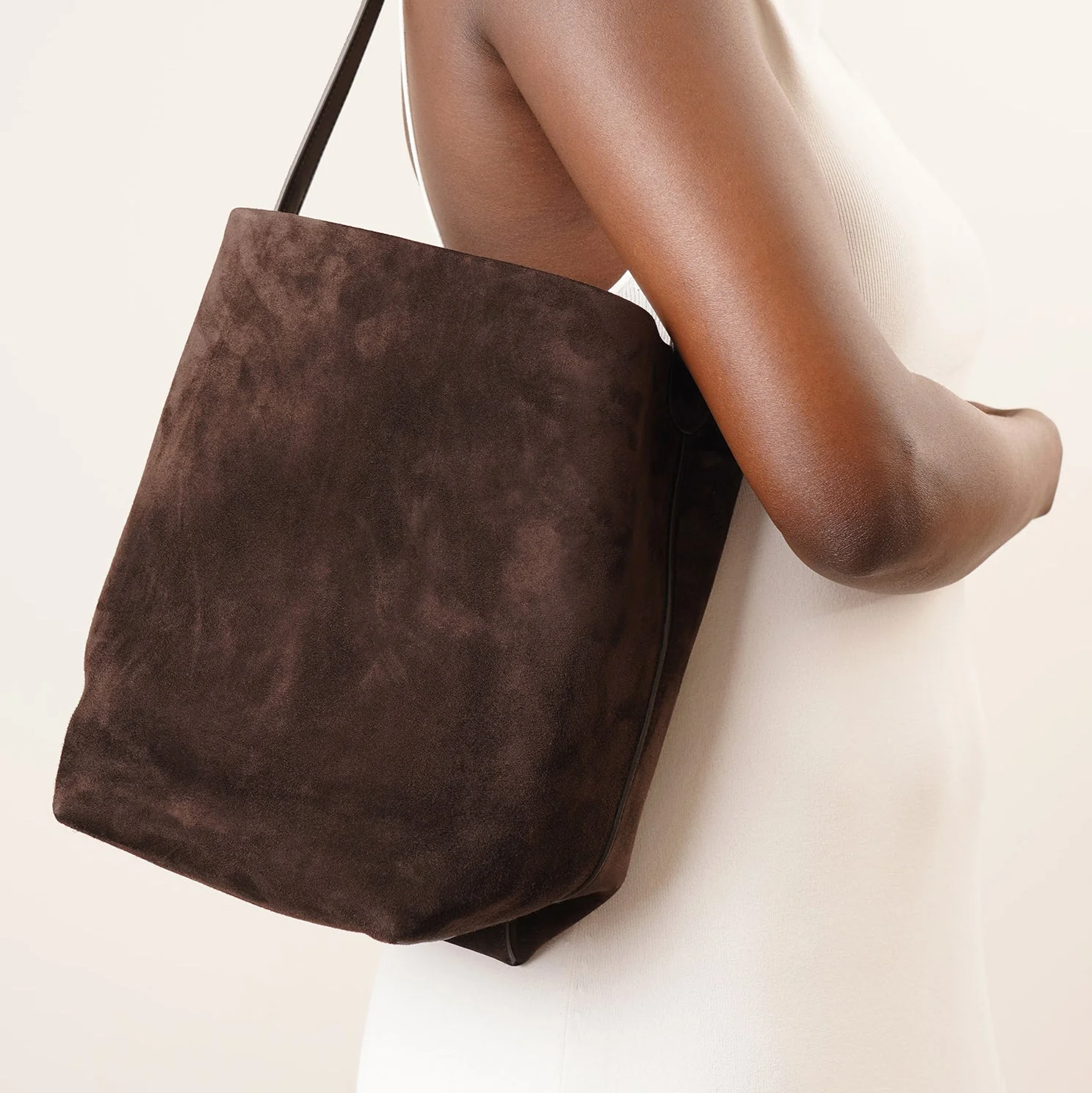 Medium N/S Park suede tote bag - Image 7