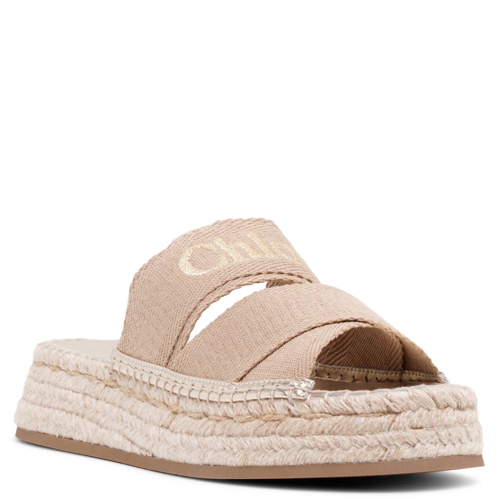 Mila beige linen flats - Image 3