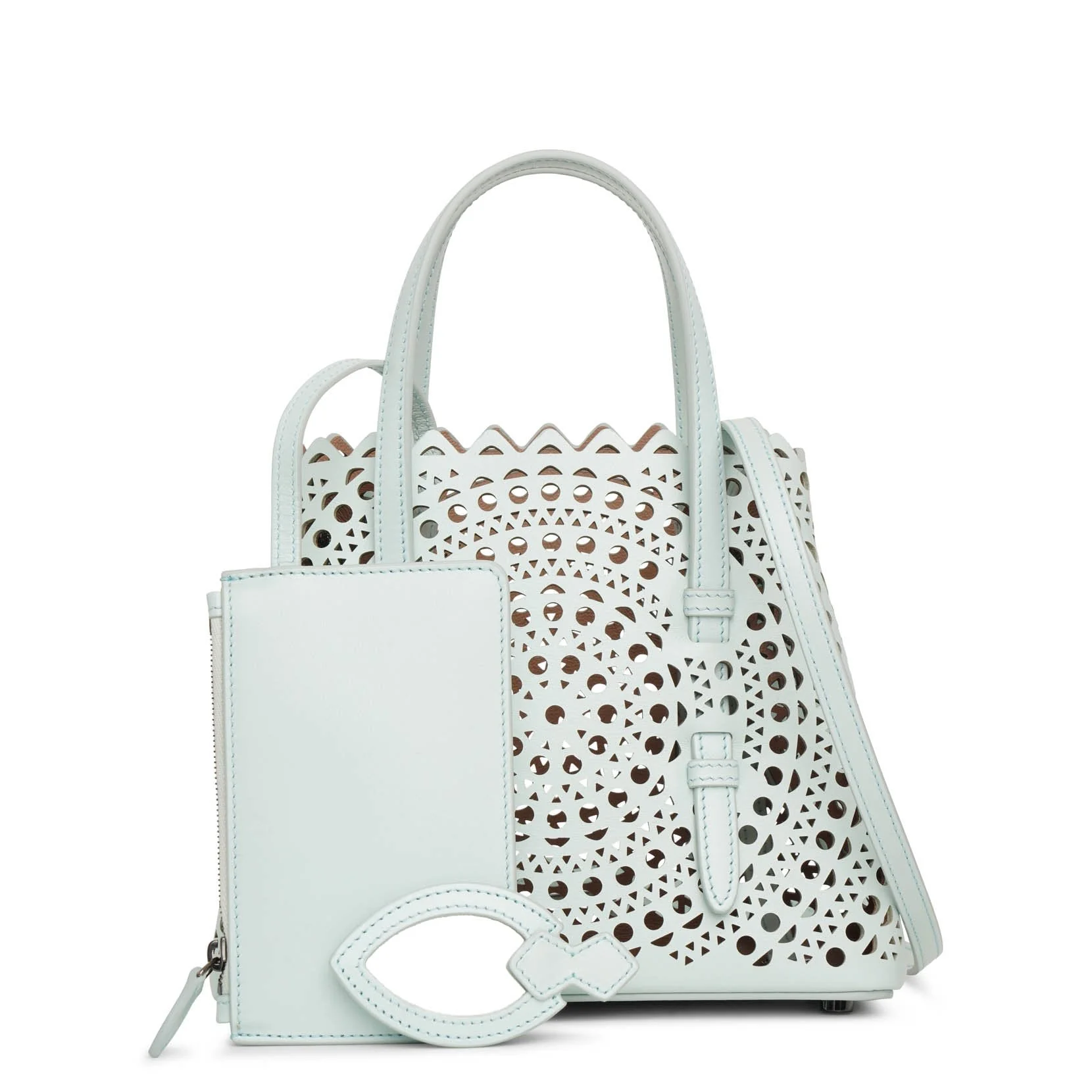 Mina 20 vienne circulaire blue tote bag - Image 4