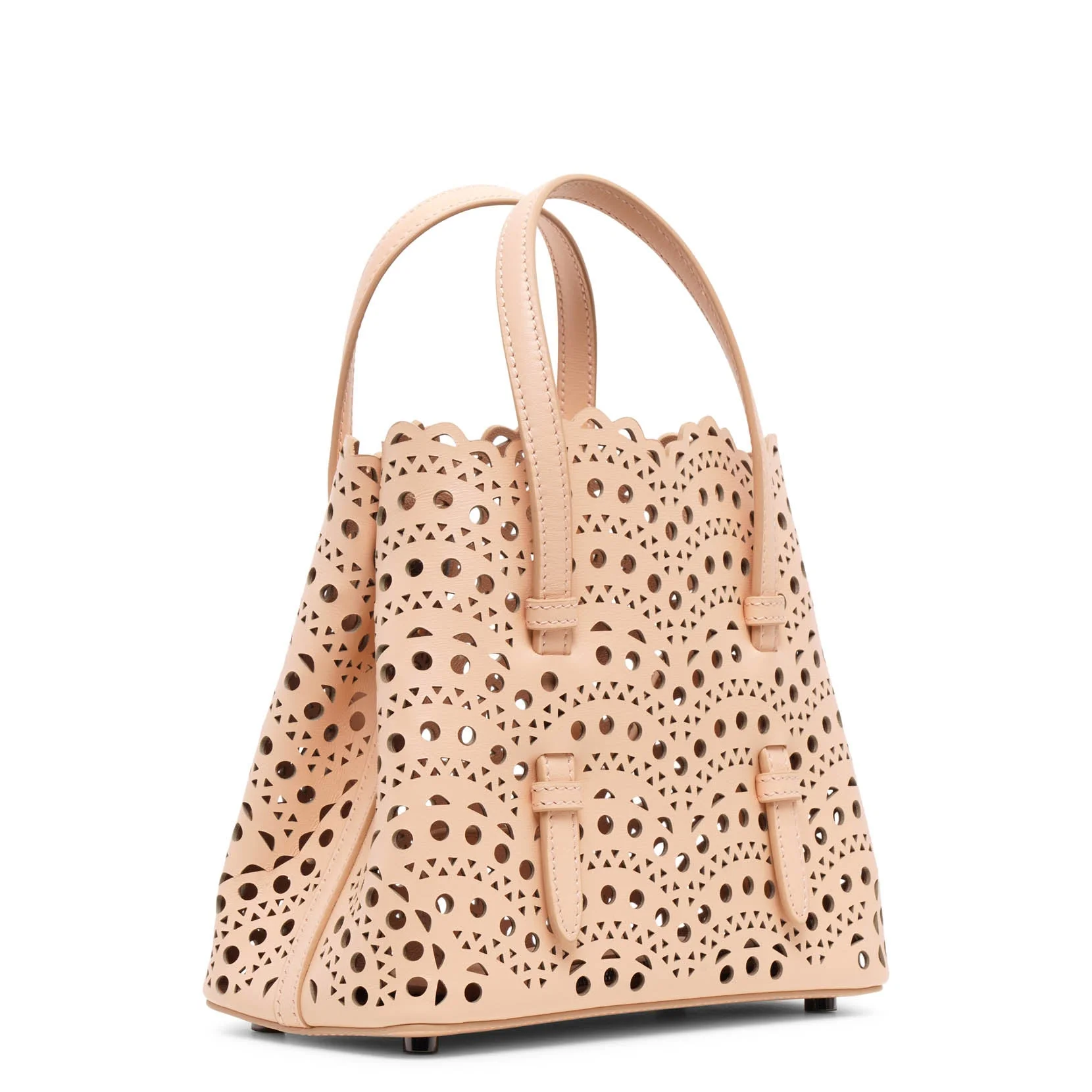 Mina 20 vienne vague beige leather tote bag - Image 3