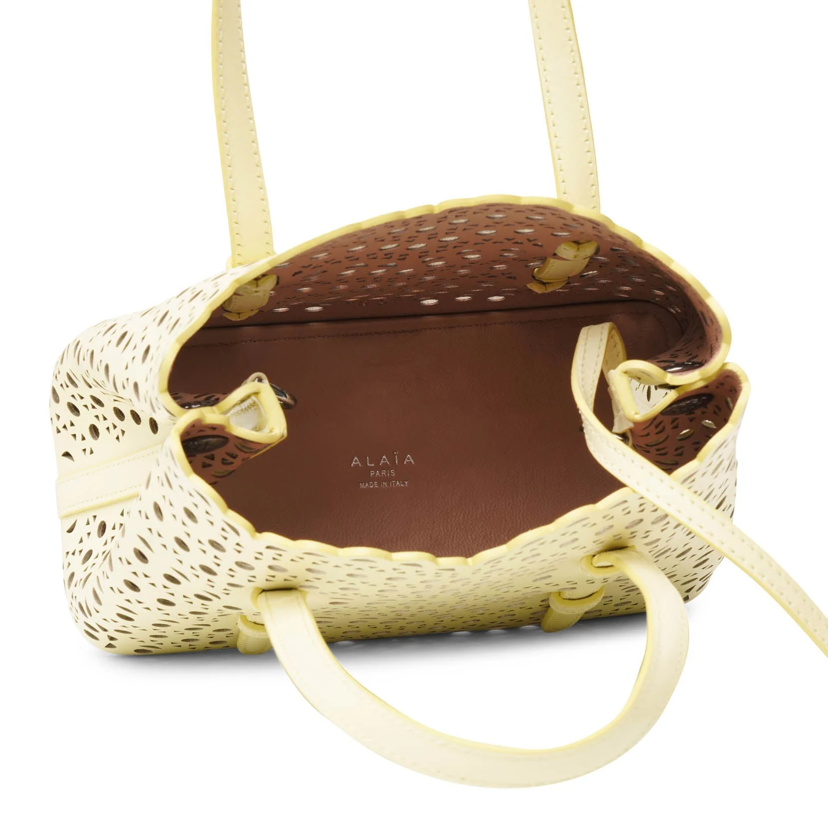 Mina 20 vienne vague yellow tote bag - Image 5