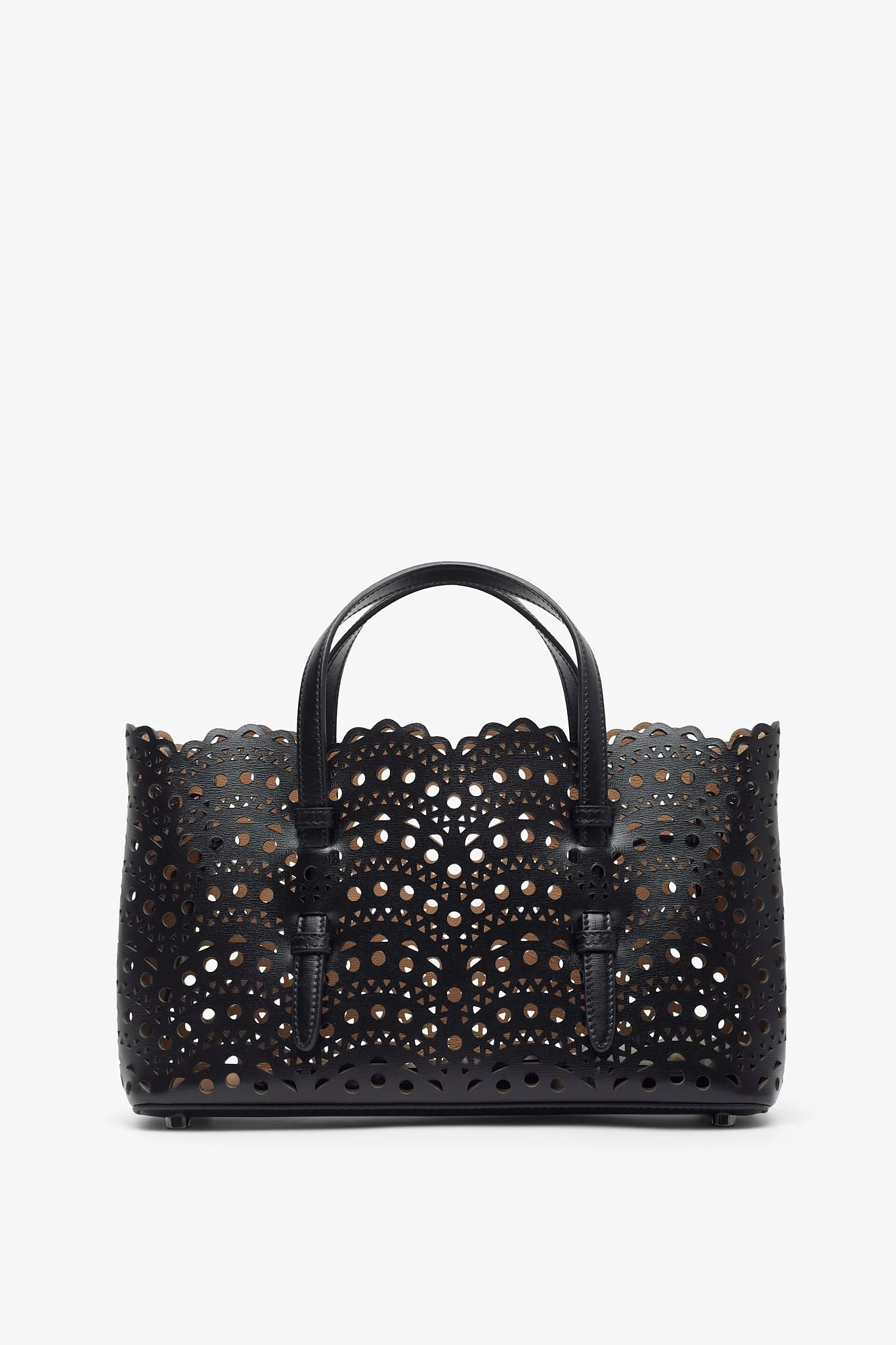 Mina 25 EW vienne vague black tote bag