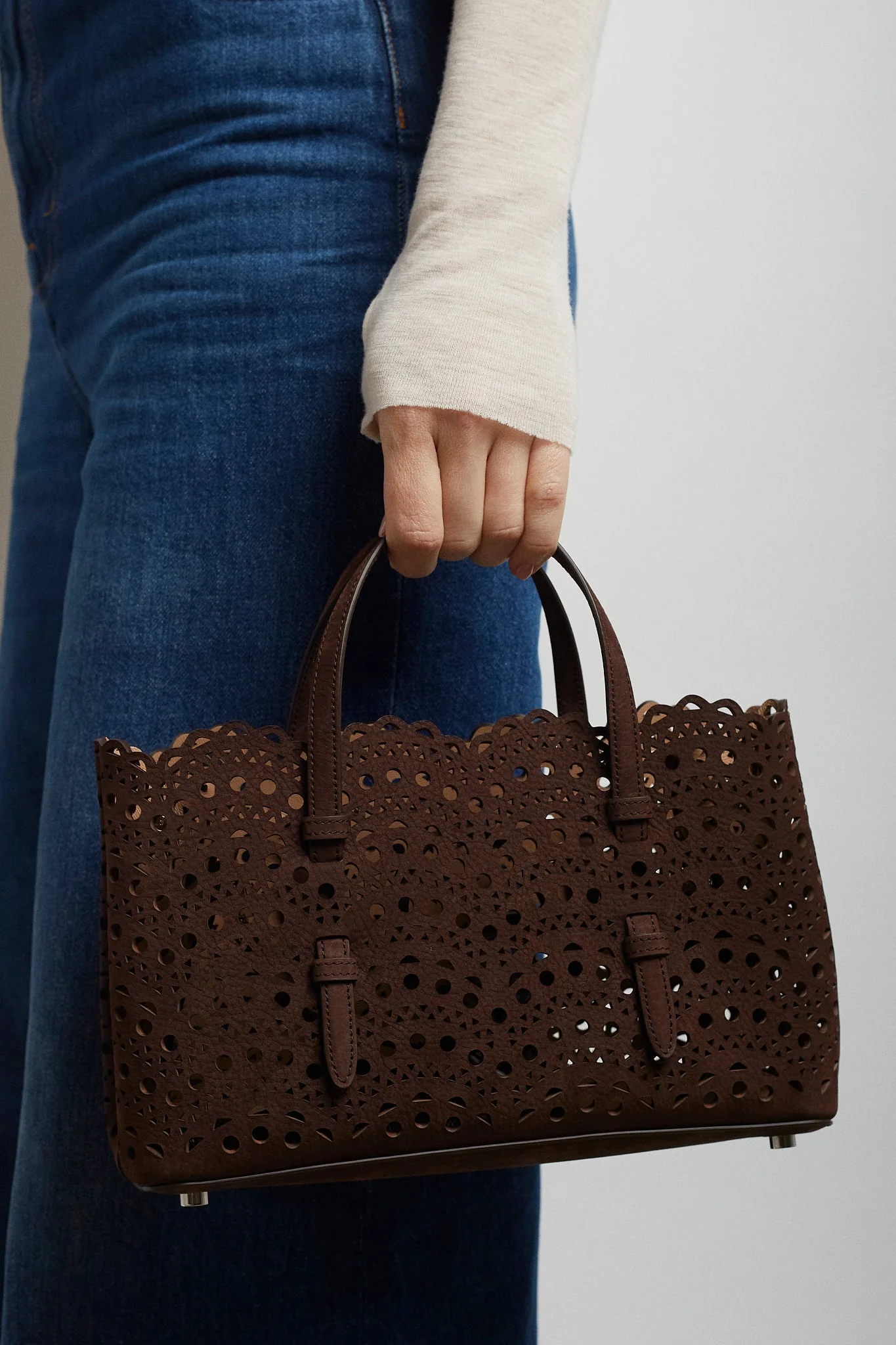 Mina 25 EW vienne vague brown tote bag - Image 2