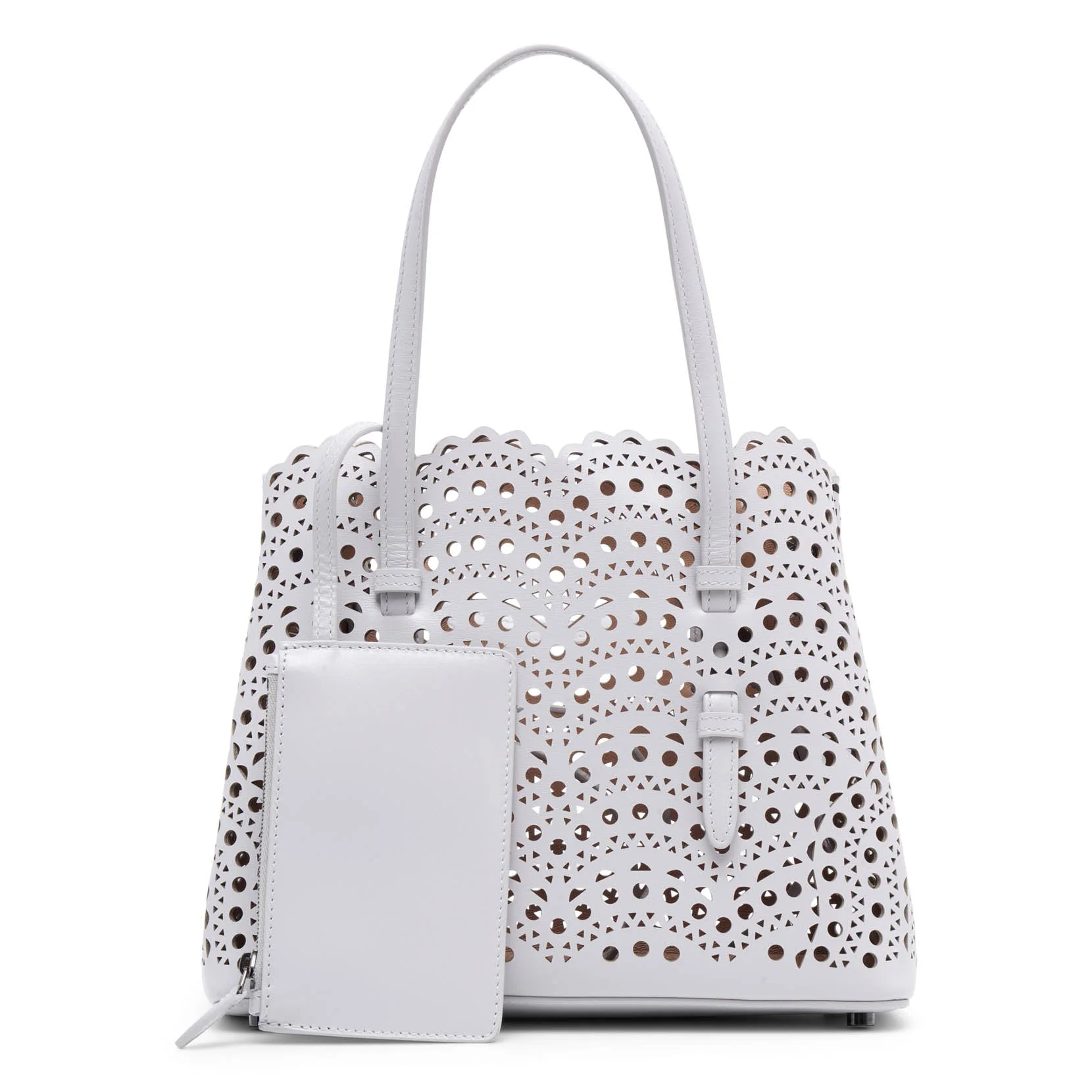Mina 25 vague grey tote bag - Image 4
