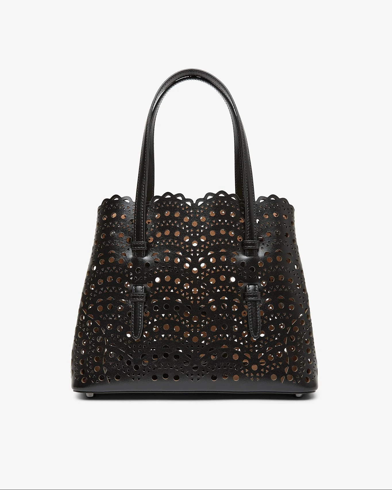Mina 25 vienne vague black tote bag