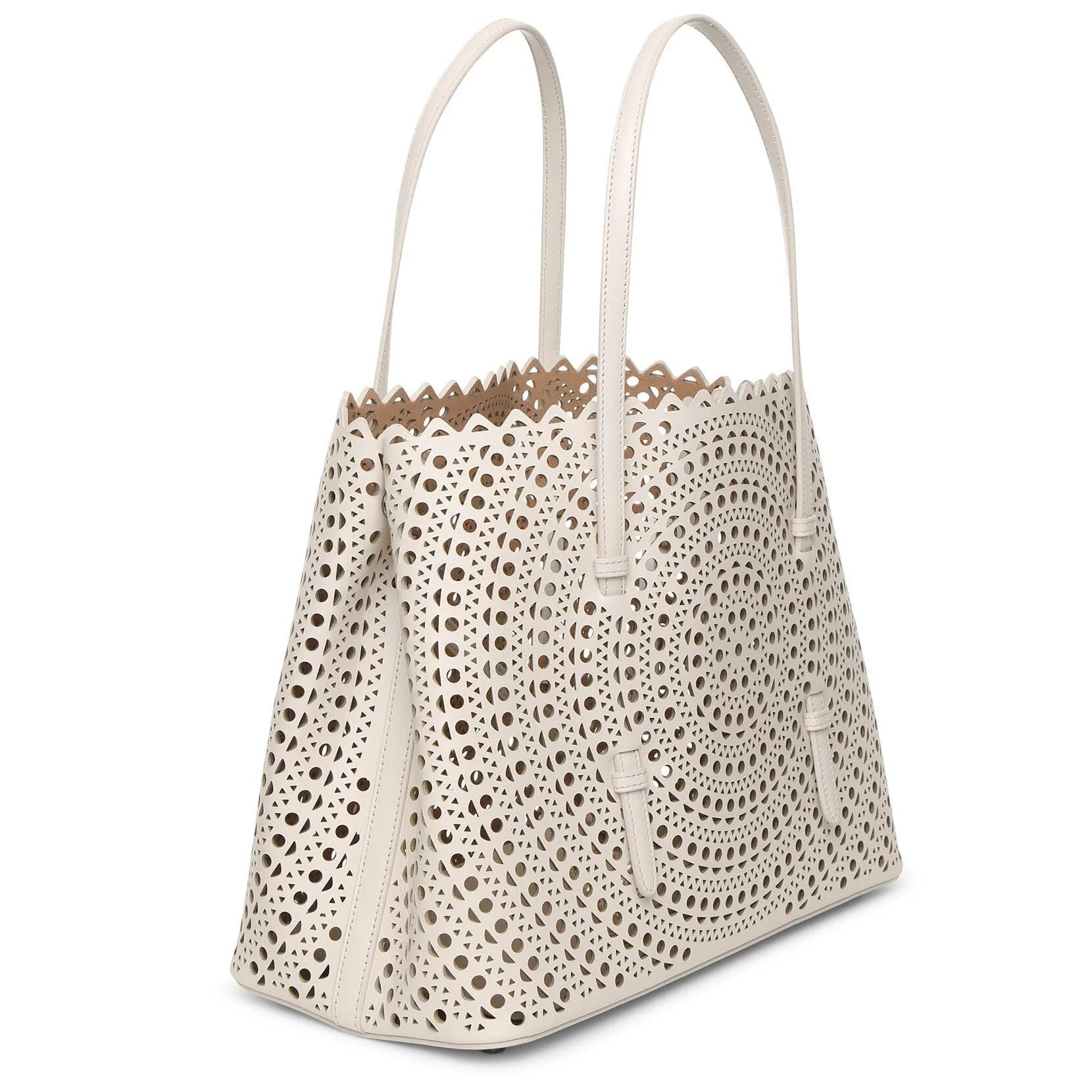 Mina 32 cream tote bag - Image 2