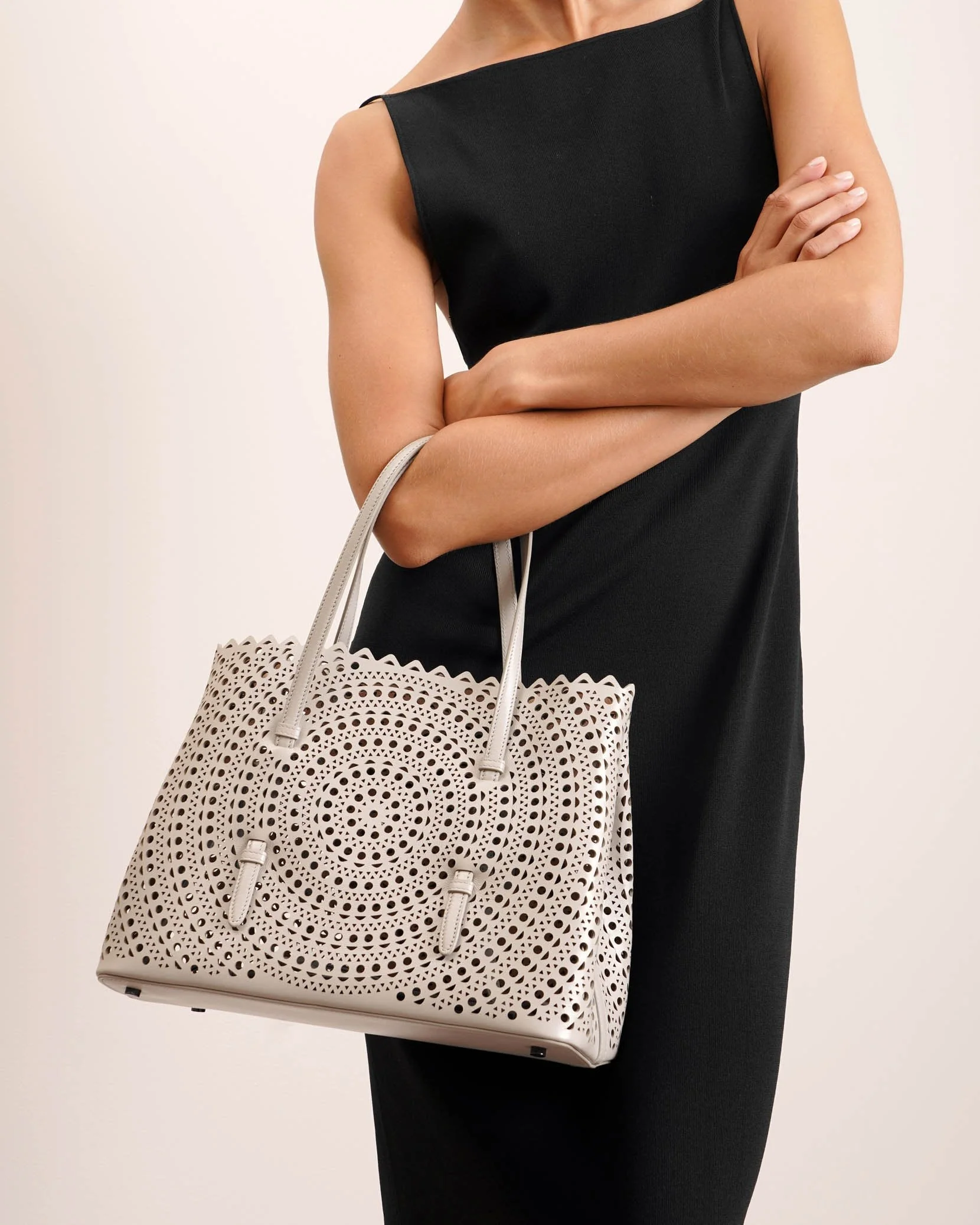 Mina 32 vienne circulaire perle tote bag - Image 2