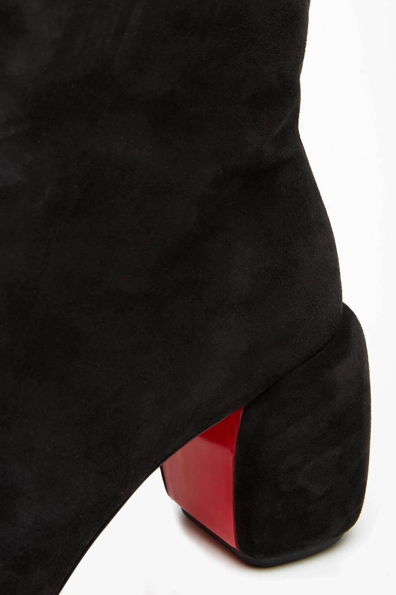 Minny 70 black suede boots - Image 5