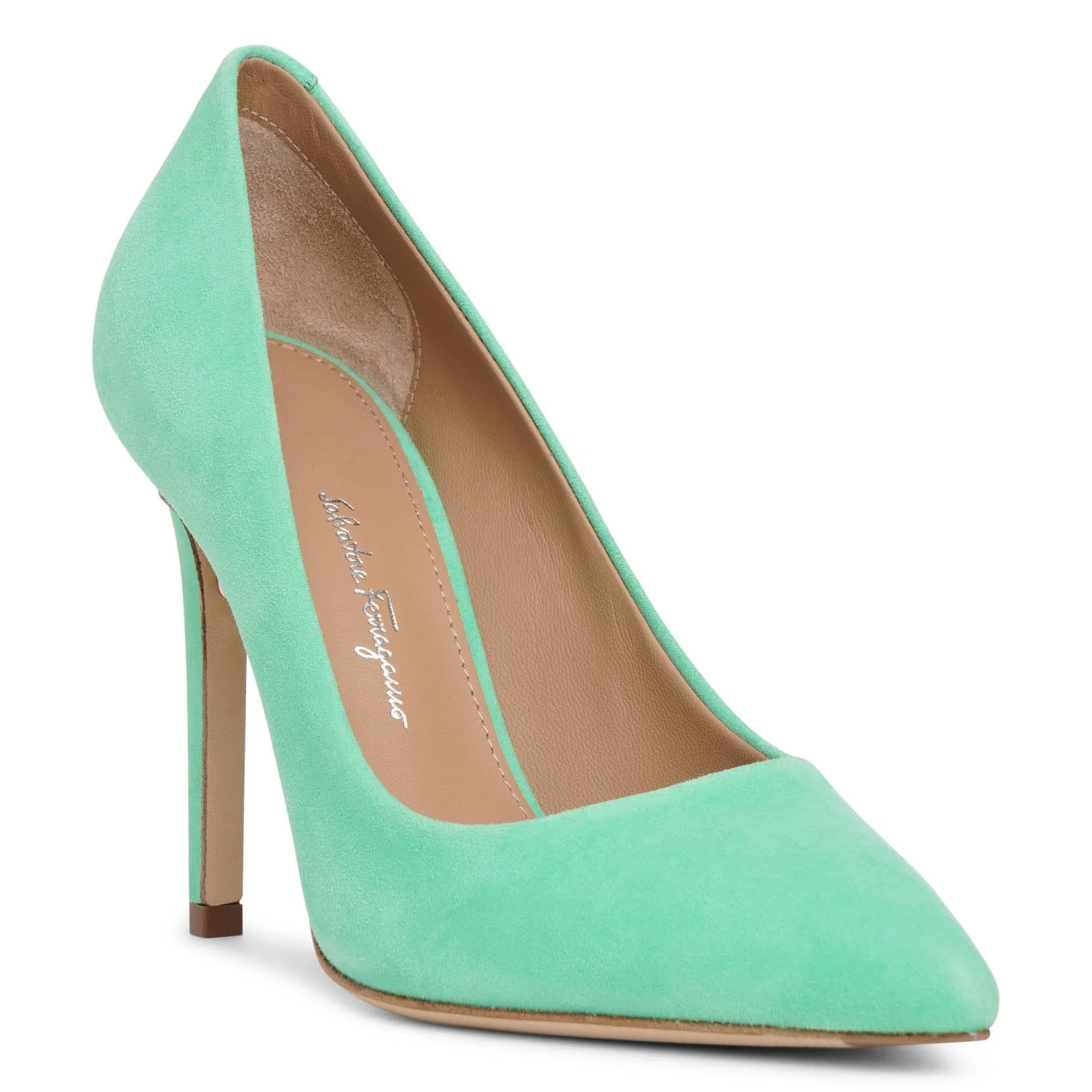 Mint 105 suede pumps - Image 3