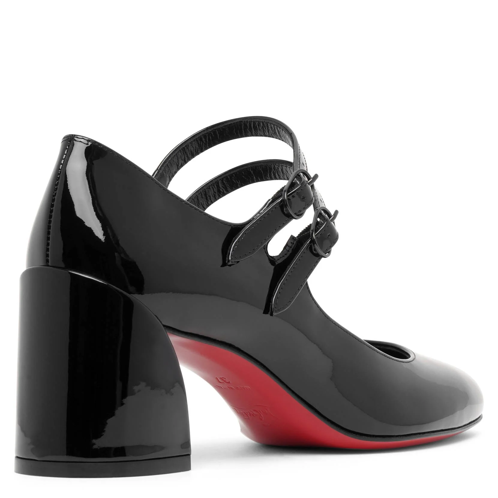 Miss Jane 55 black patent pumps - Image 4