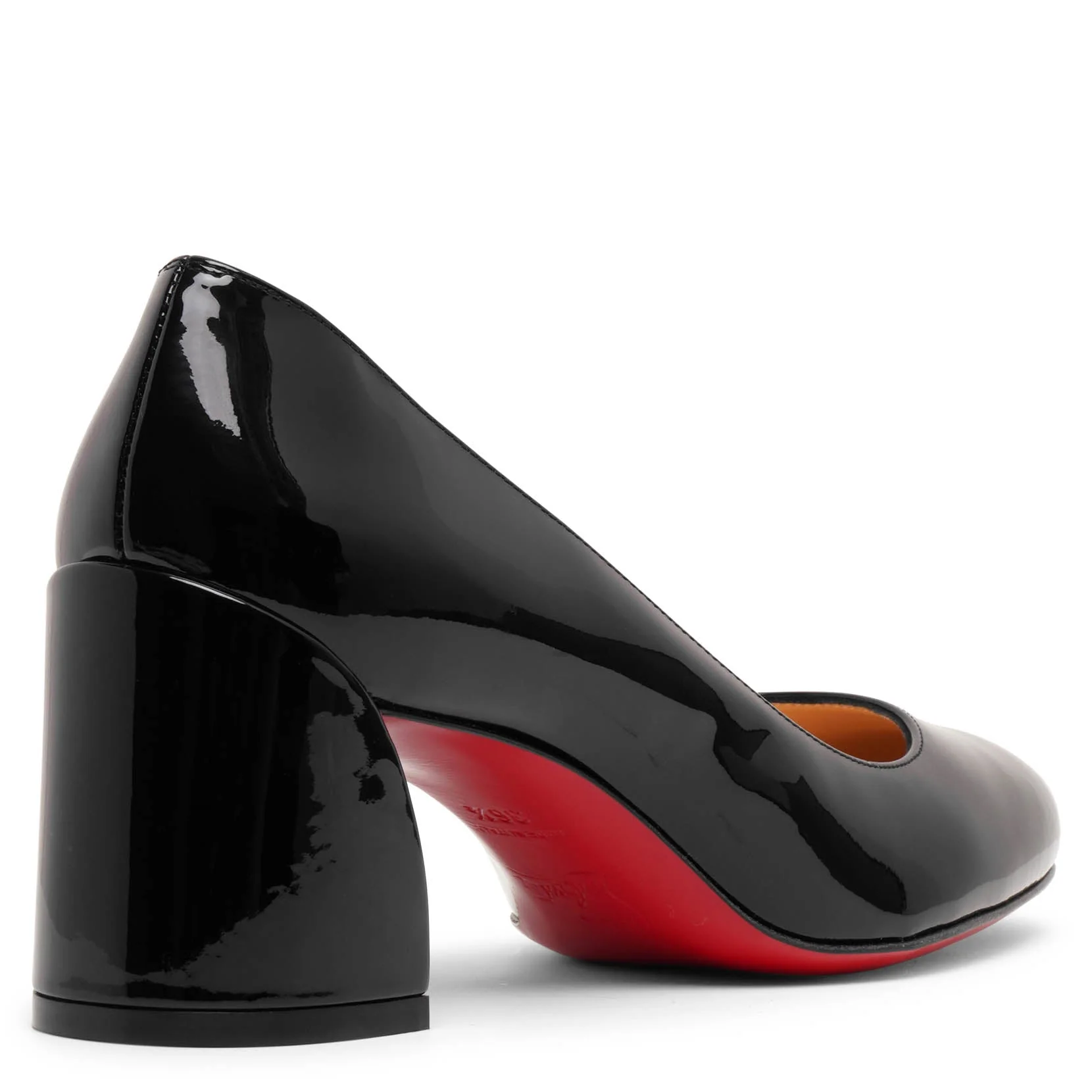 Miss Sab 55 black patent pumps - Image 4