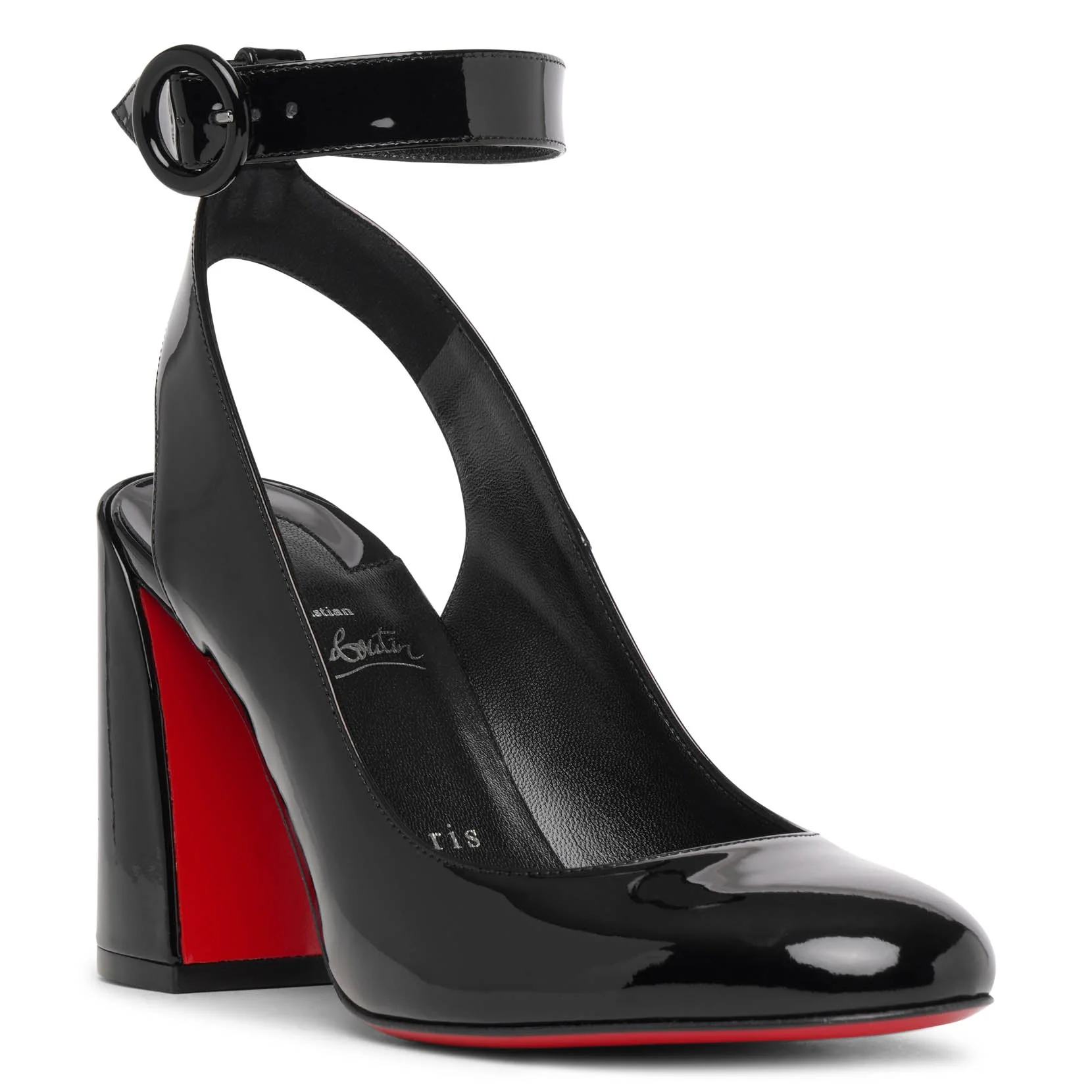 Miss Sab 85 black patent pumps - Image 3