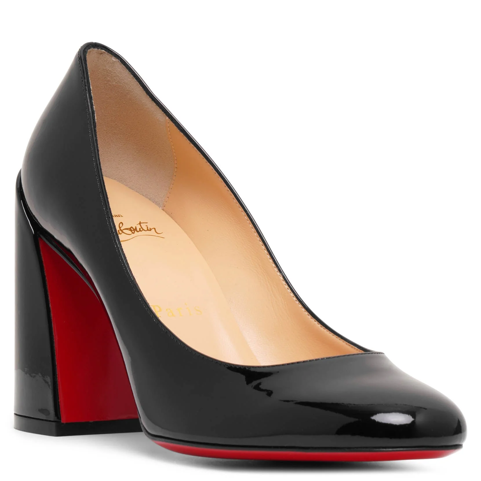 Miss Sab 85 black patent pumps - Image 3