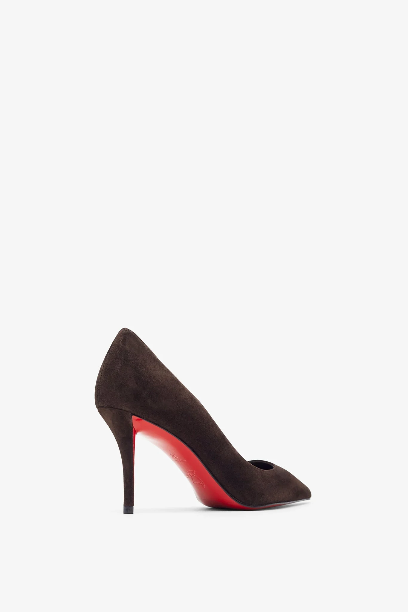Miss Z 80 brown suede pumps - Image 3