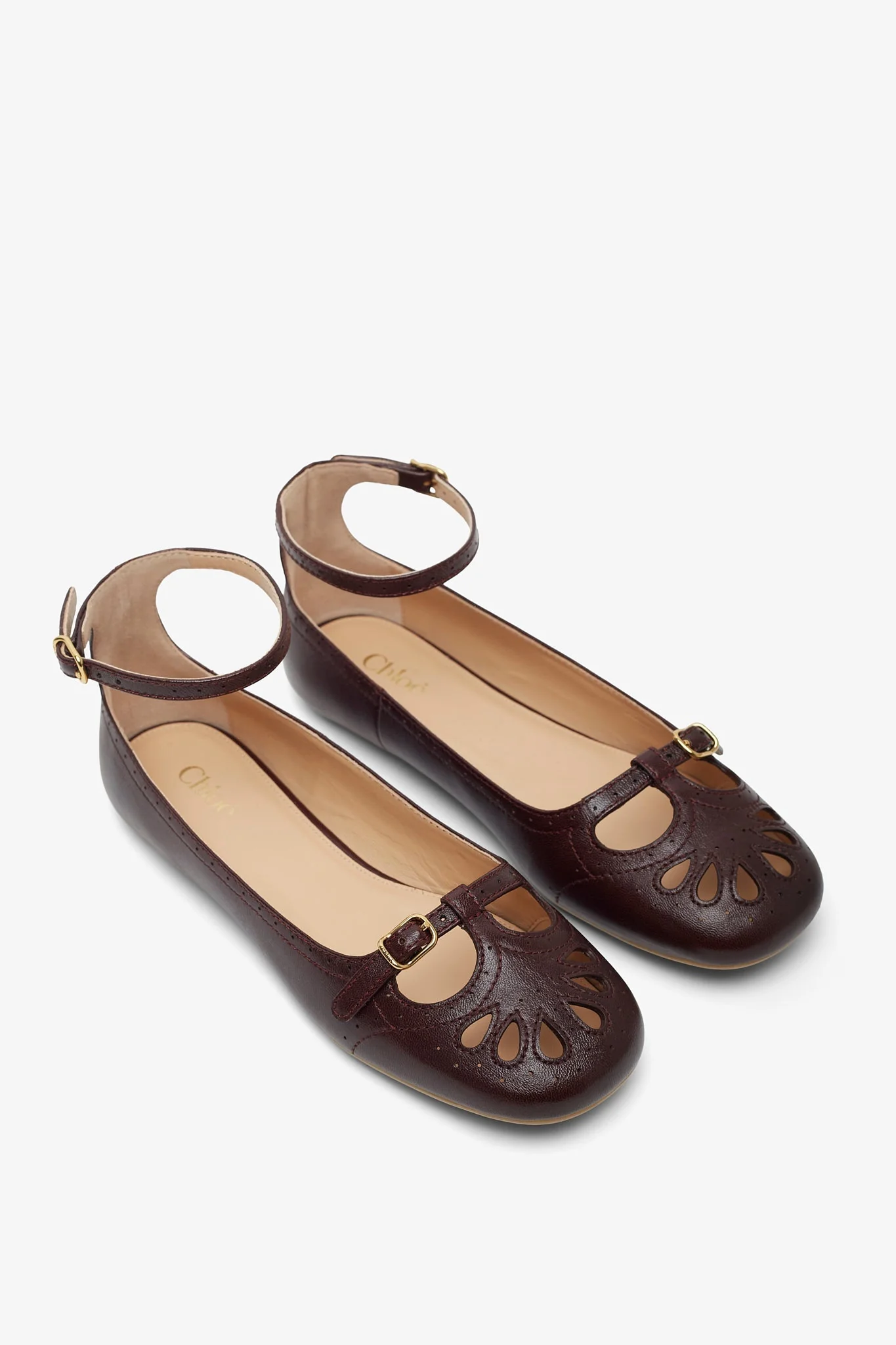 Misty dark purple ballerinas - Image 5