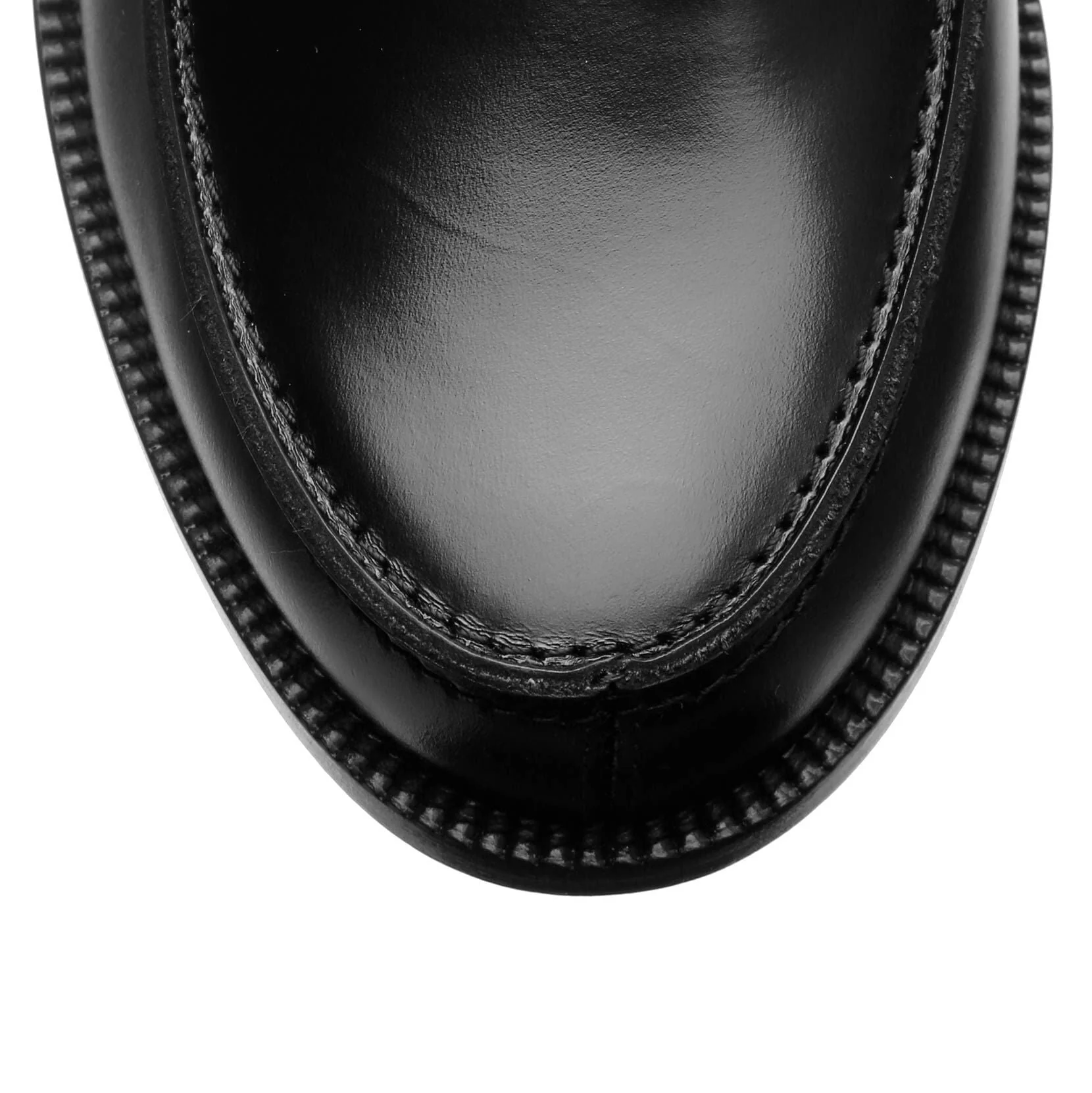 Monmoc Donna flat black loafer - Image 4