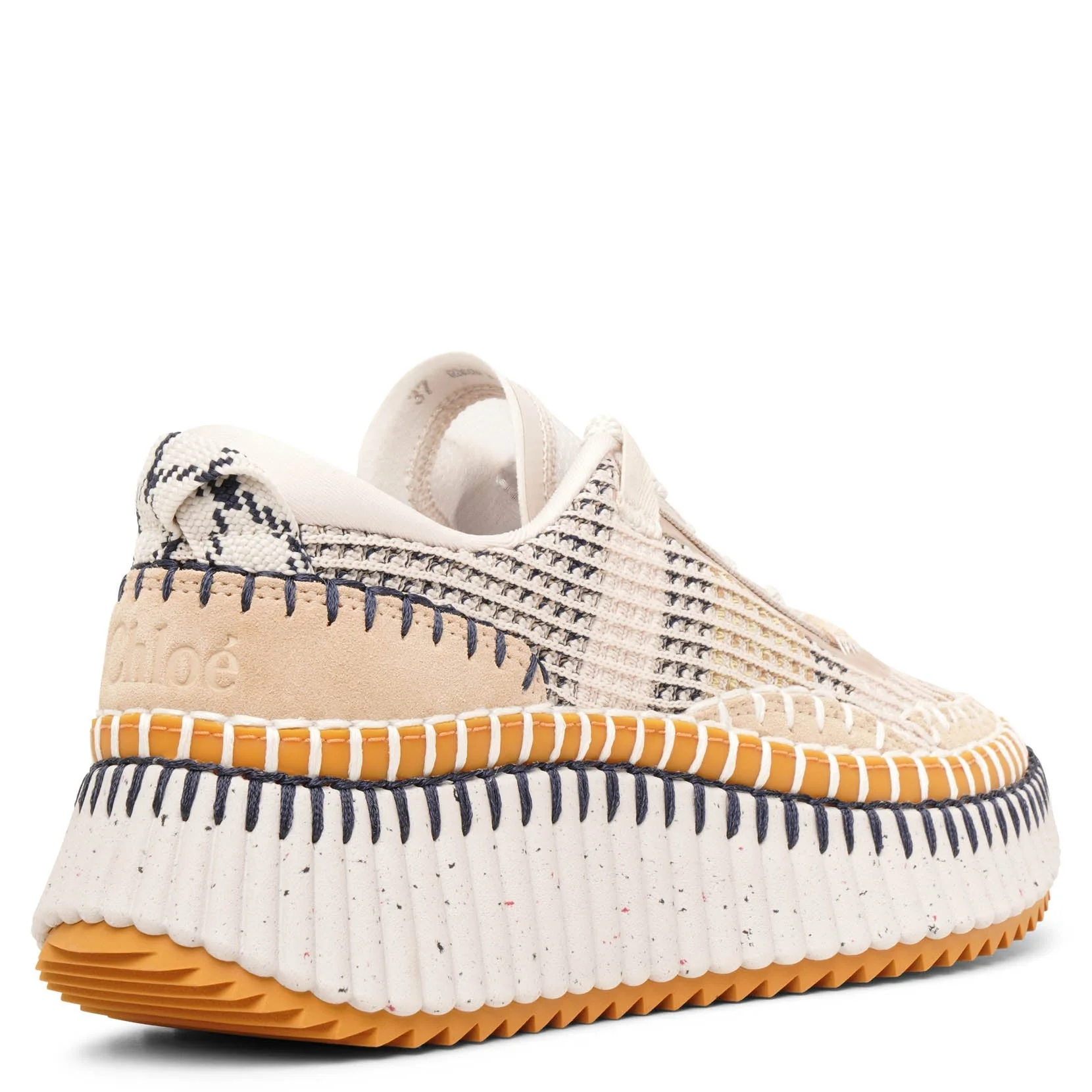 Nama beige mesh sneakers - Image 4