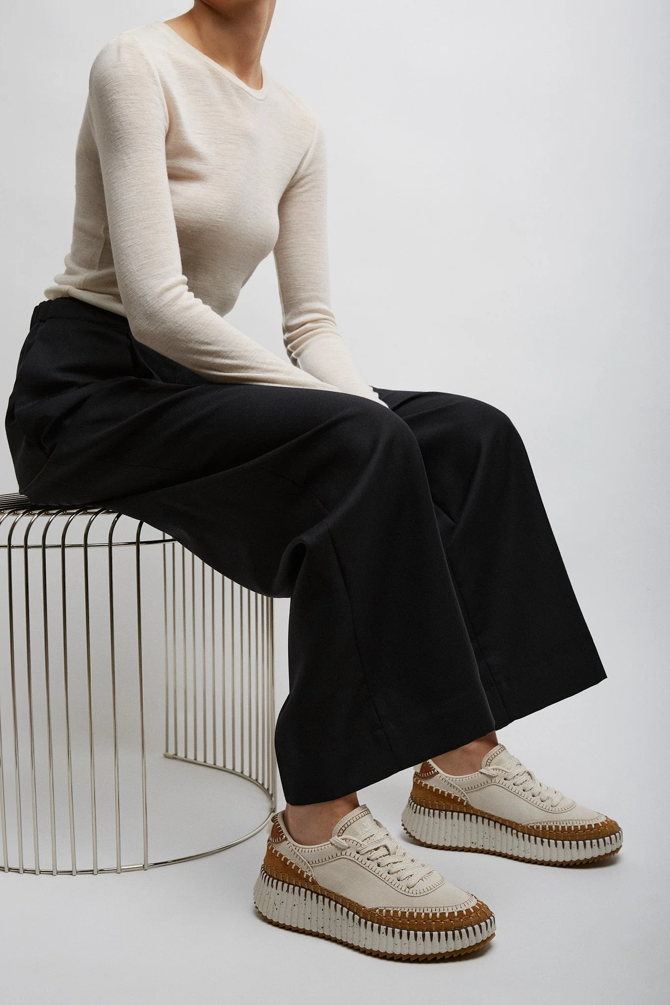 Nama light brown sneakers - Image 2