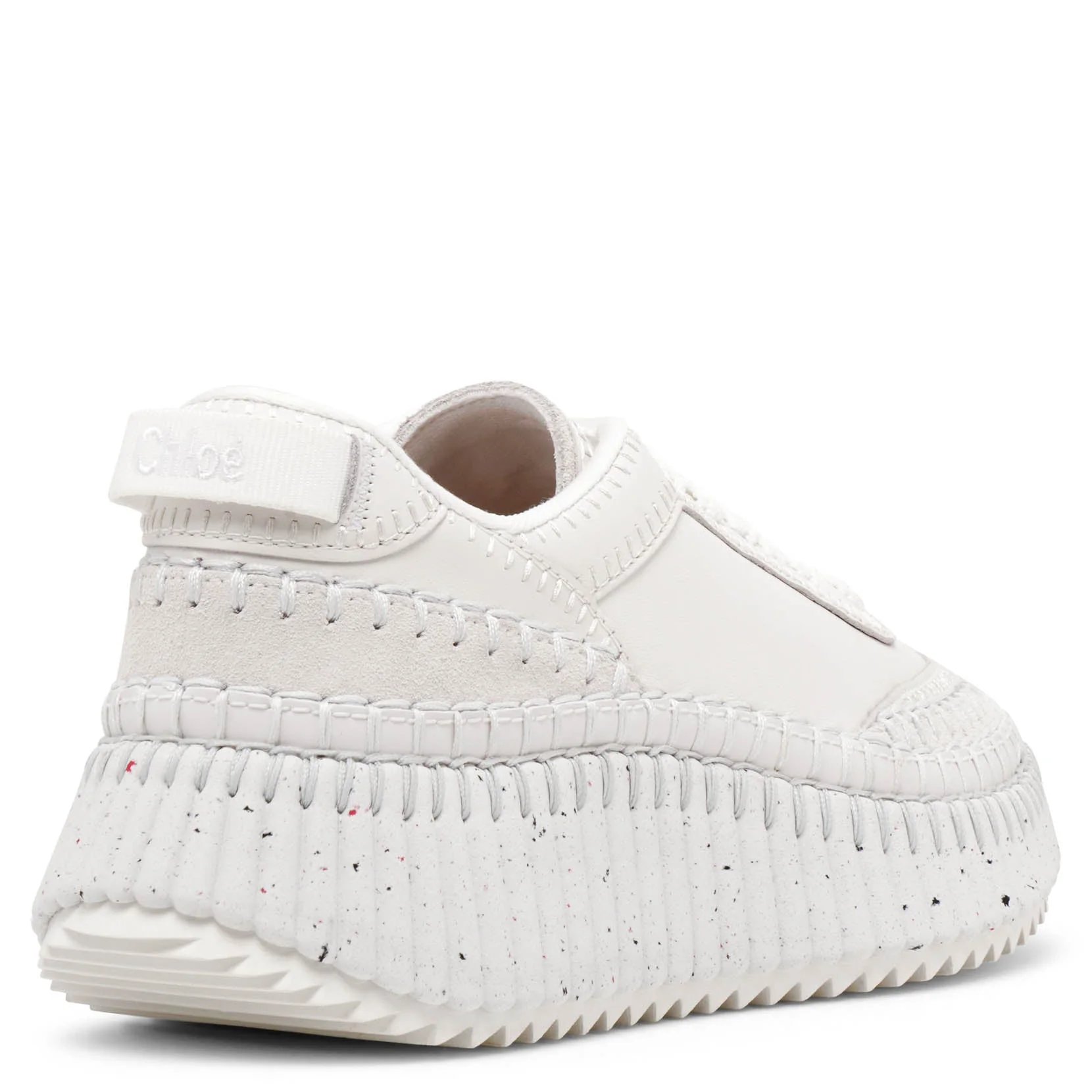Nama white leather sneakers - Image 4