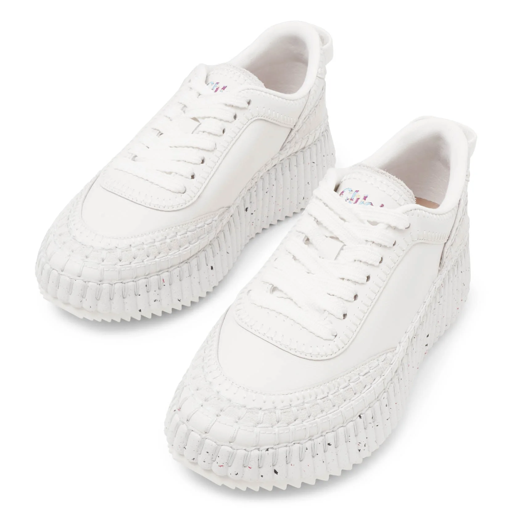 Nama white leather sneakers - Image 5