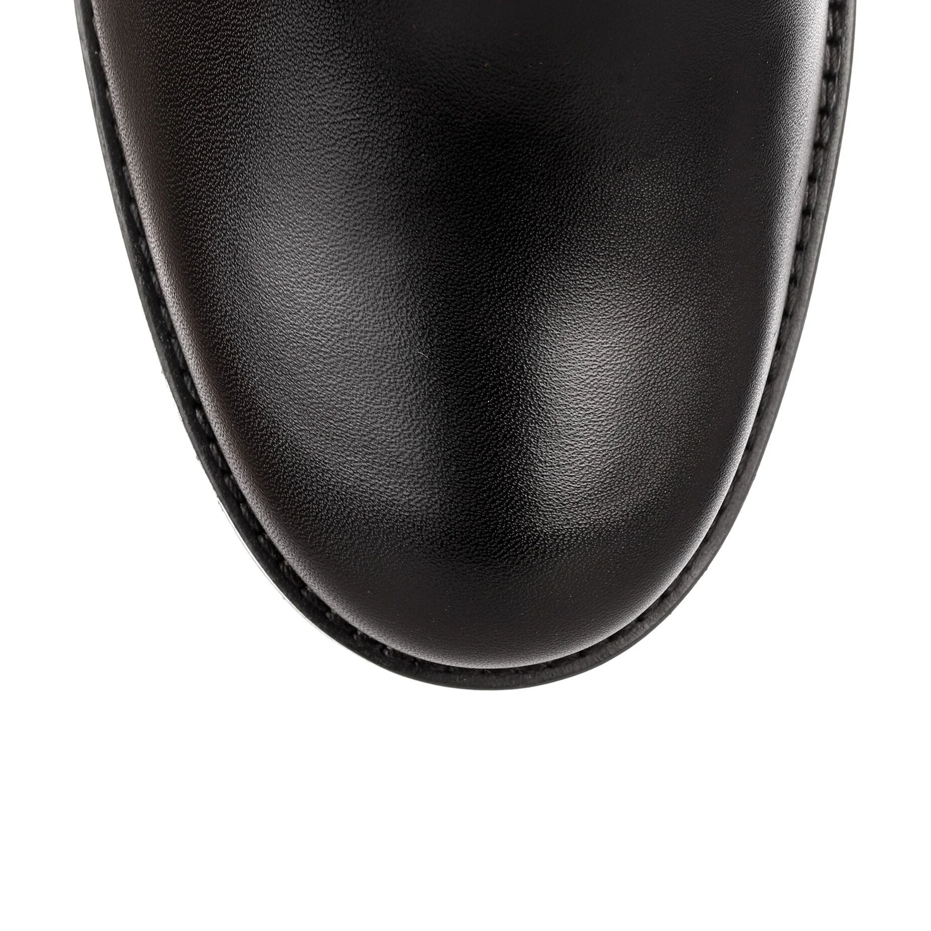 Napoleo 70 black leather chain boot - Image 4