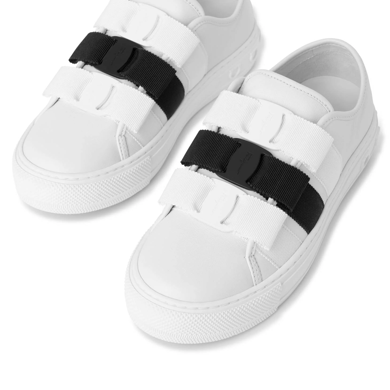 Nataly white bow sneakers - Image 5